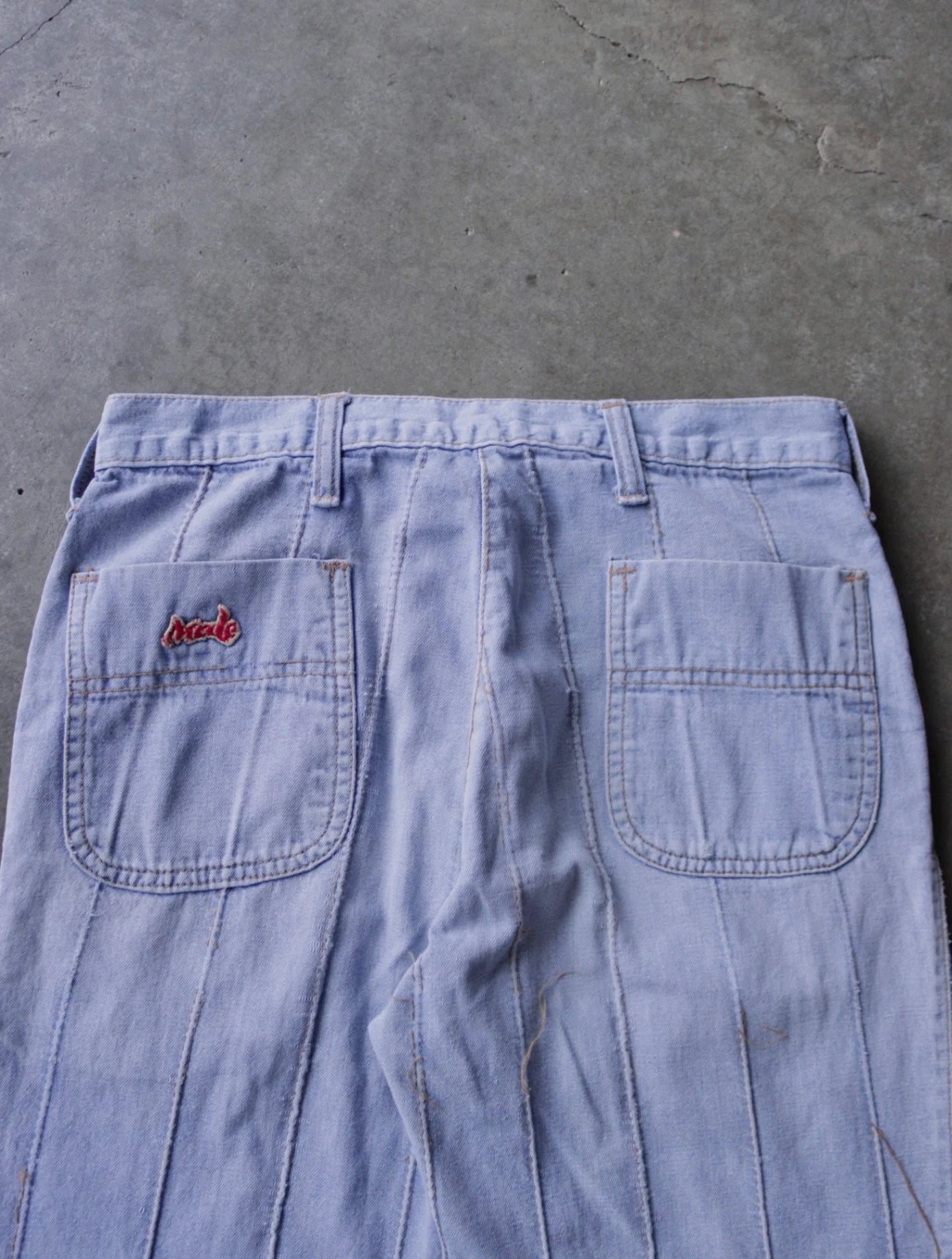 1970S MALE FLARED DENIM PANTS