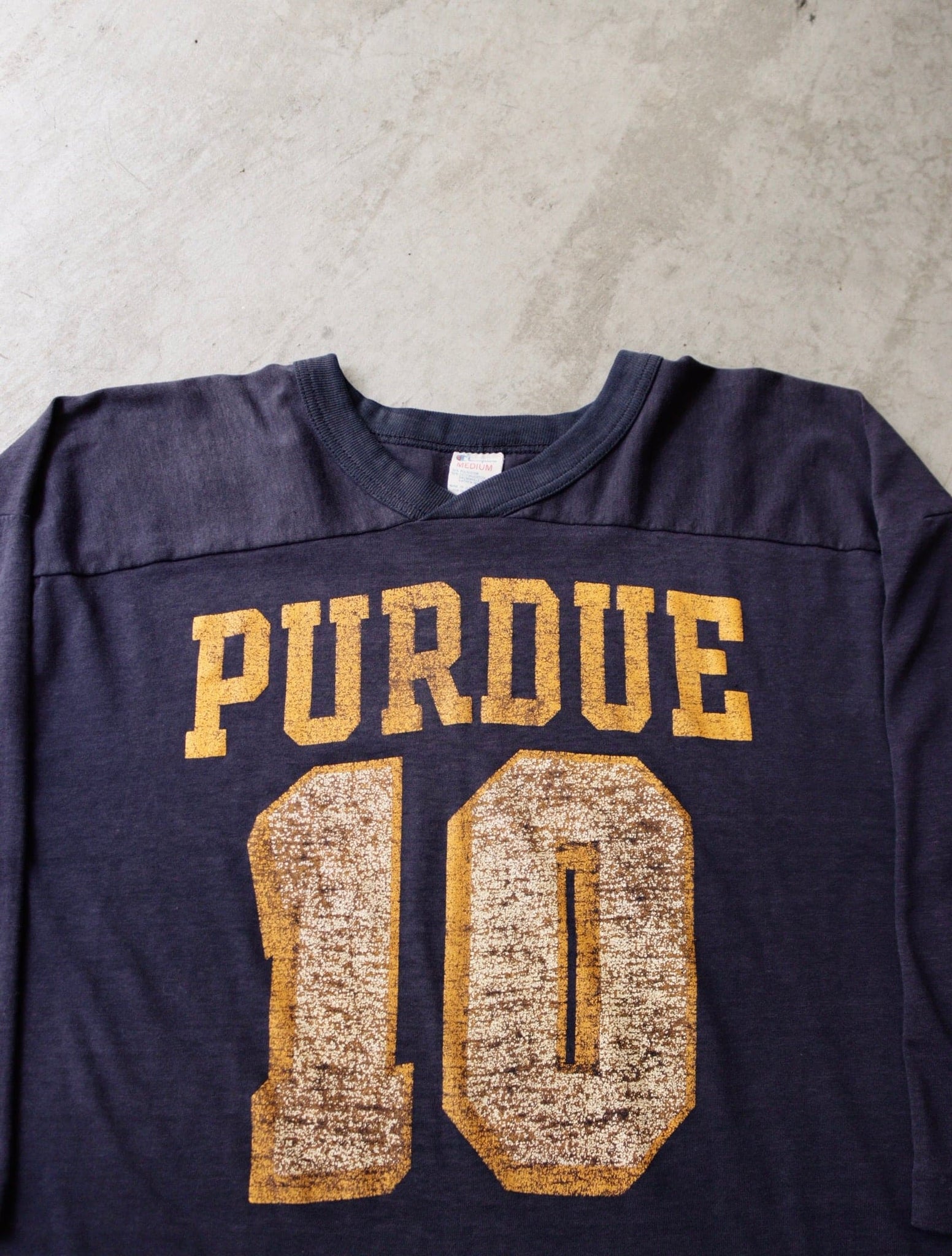 1980S FADED PURDUE JERSEY SHIRT