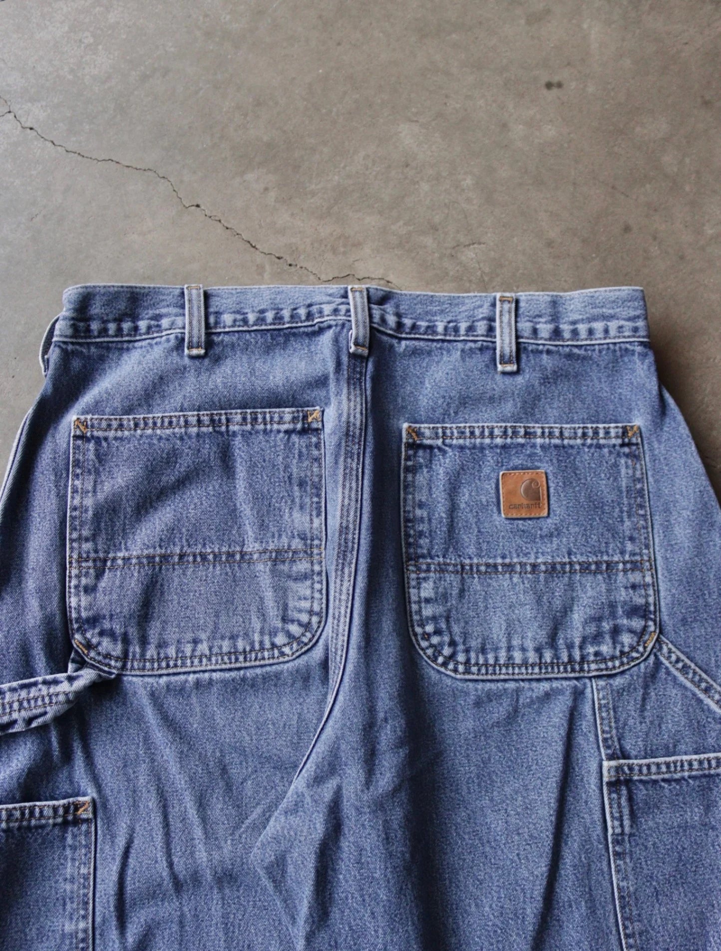 2000S CARHARTT DENIM WORK PANTS