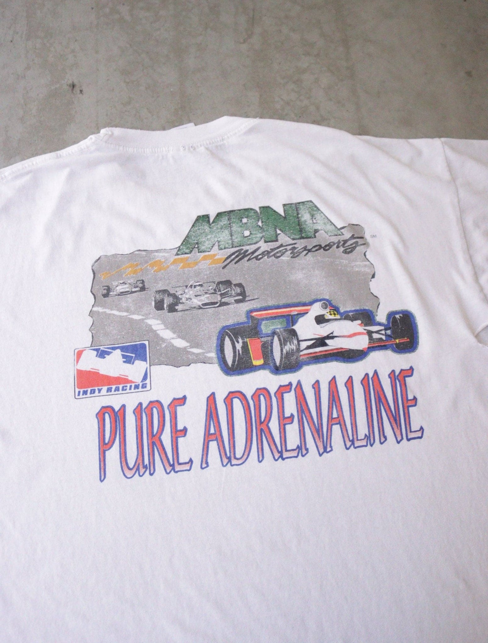 1990S DISTRESSED PURE ADRENALINE F1 TEE