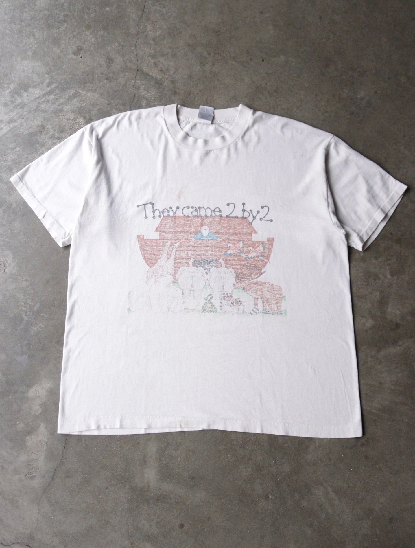 1990S THEY CAME 2 BY 2 TEE