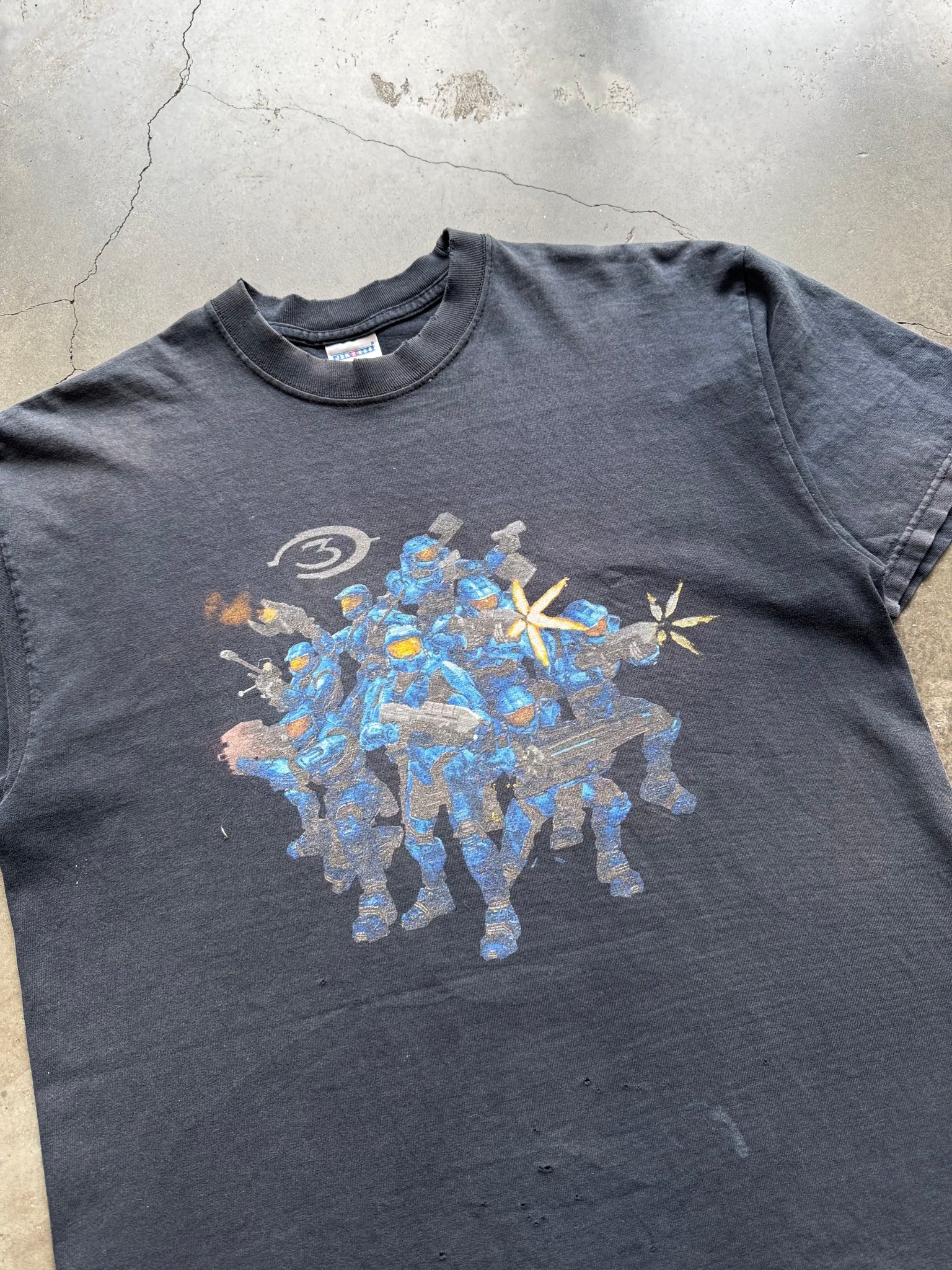 2000S HALO FADED TEE