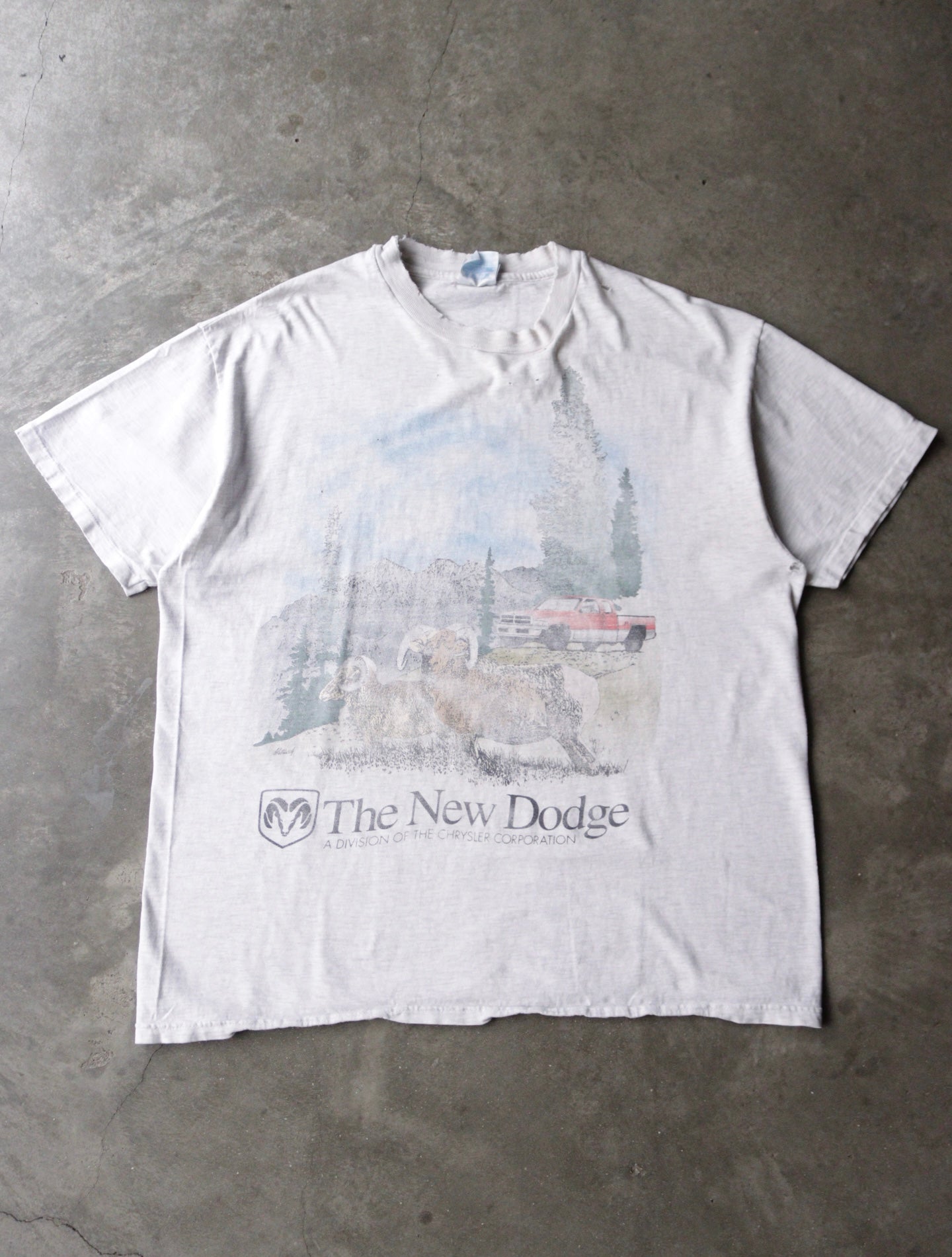 1990S FADED THE NEW DODGE TEE
