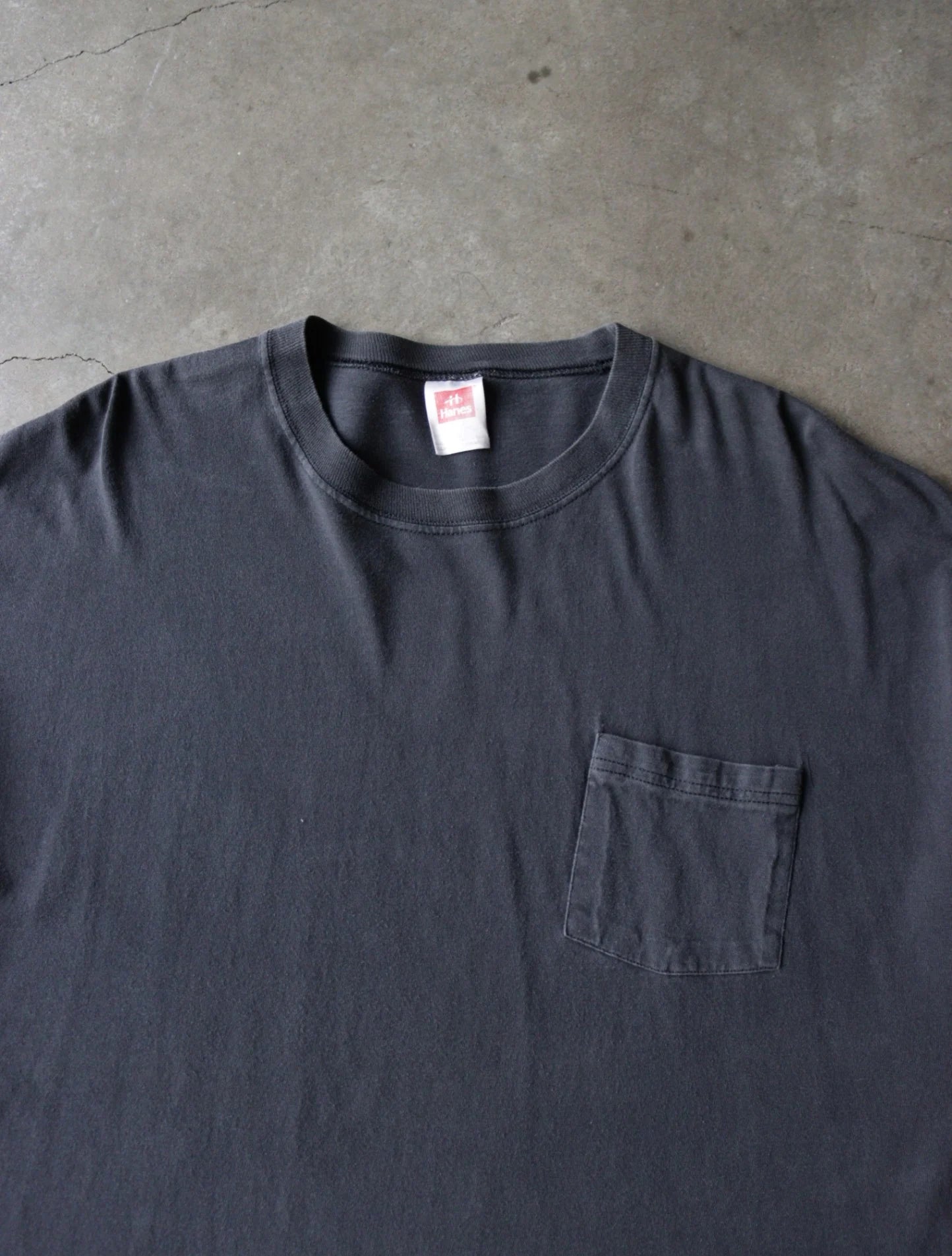 1990S BLANK BLACK TEE