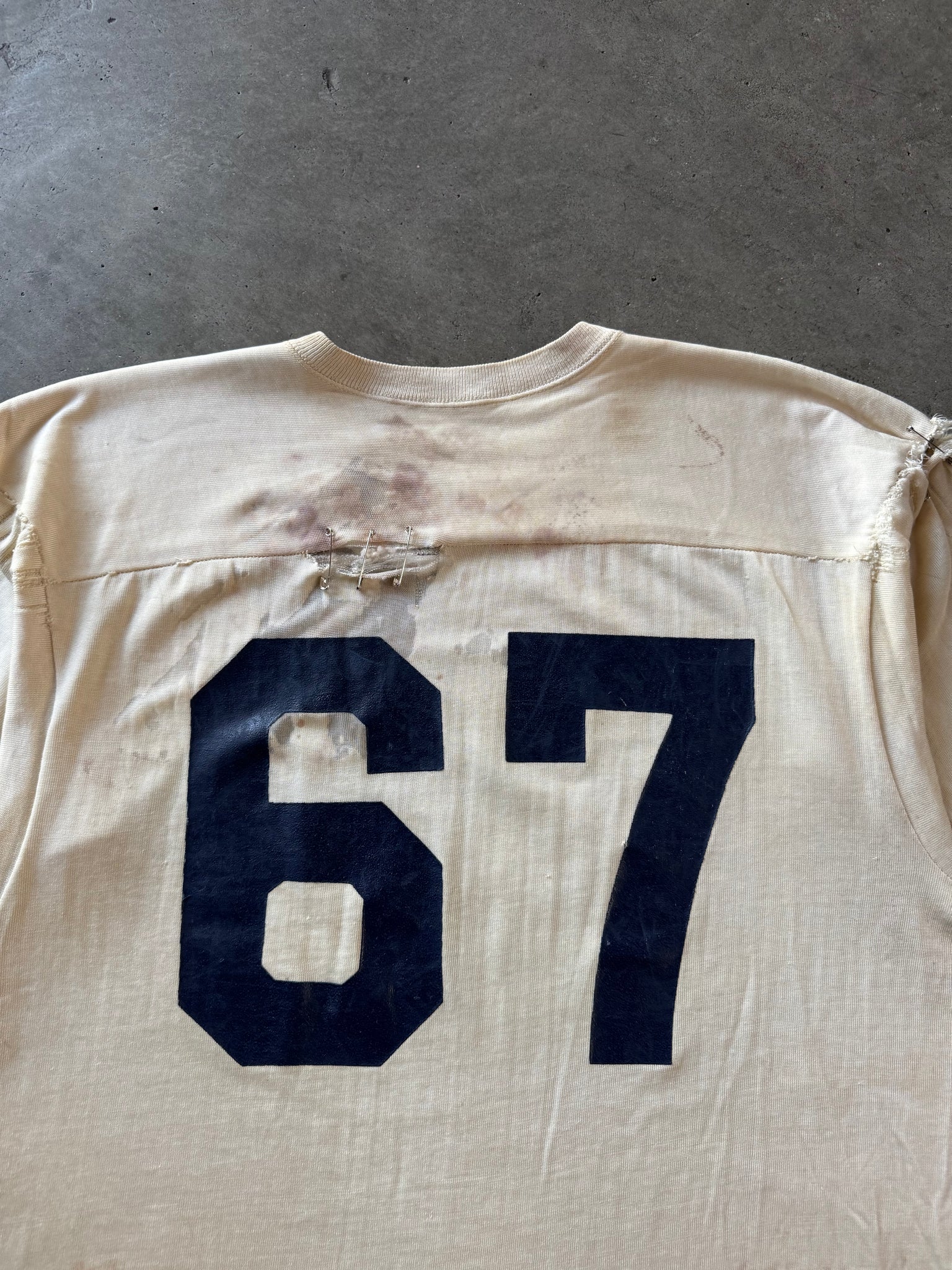 1960S 67 THRASHED JERSEY