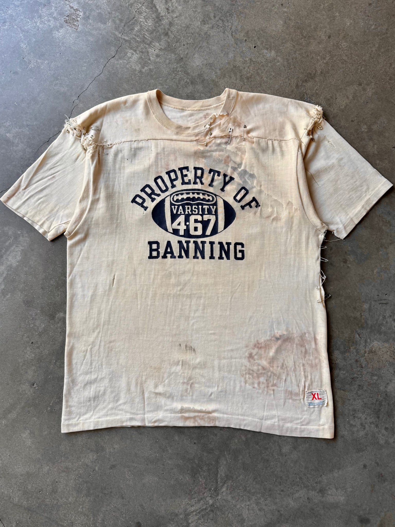 1960S 67 THRASHED JERSEY