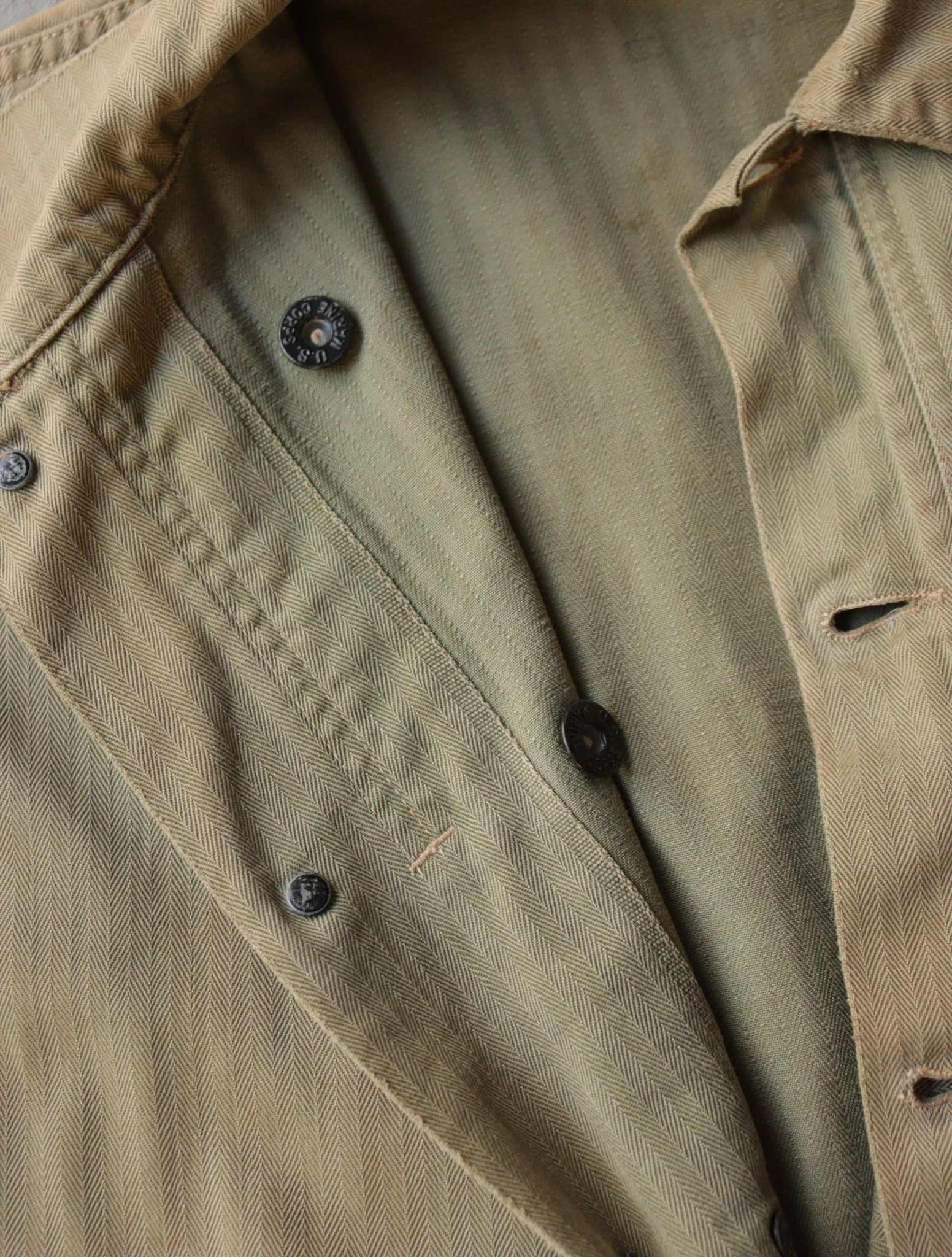 1940S WWII P44 HBT MILITARY JACKET