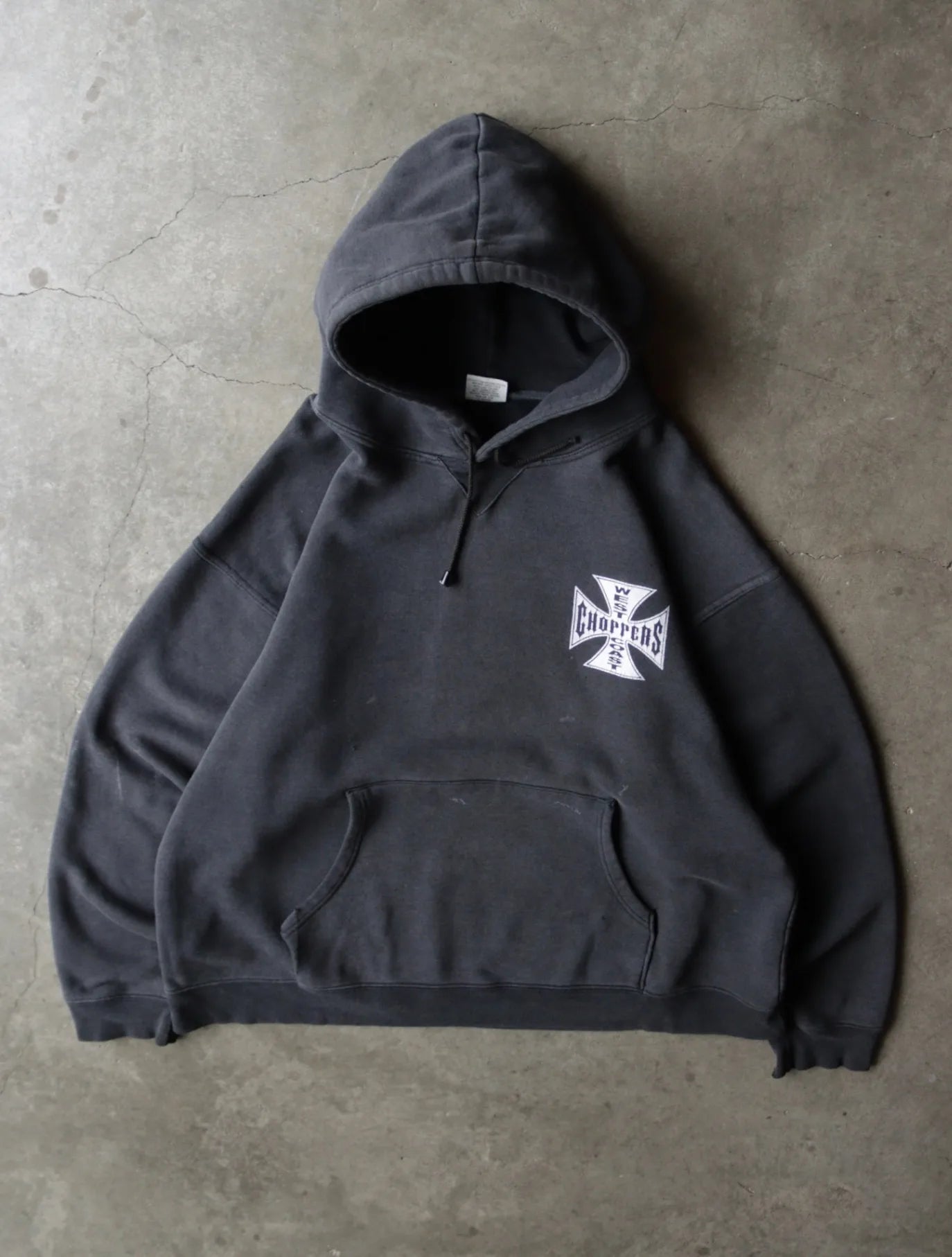 1990S WEST COAST CHOPPERS HOODED SWEATSHIRT