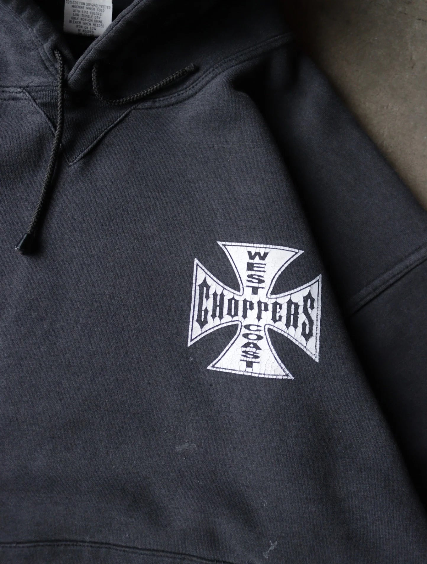 1990S WEST COAST CHOPPERS HOODED SWEATSHIRT