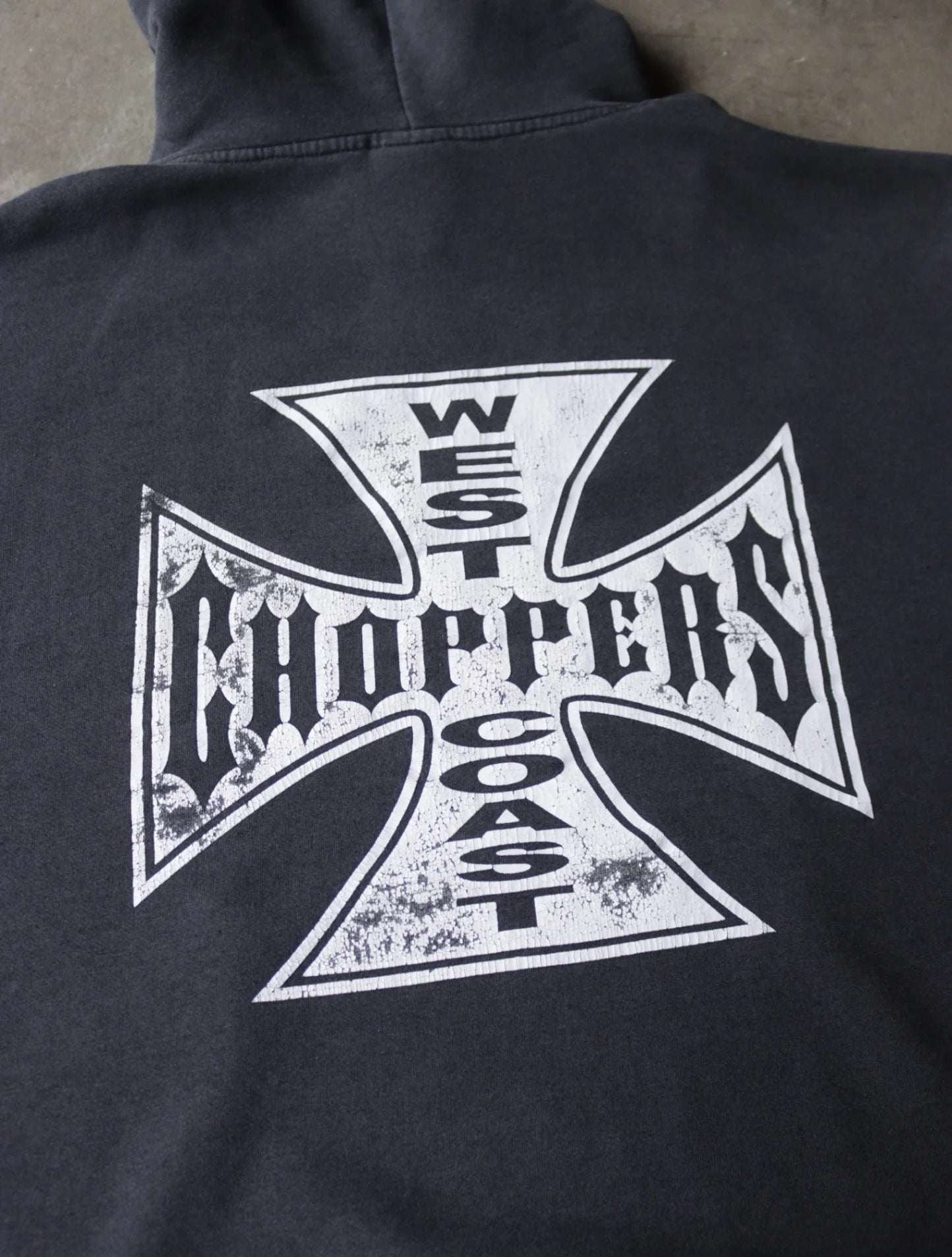 1990S WEST COAST CHOPPERS HOODED SWEATSHIRT