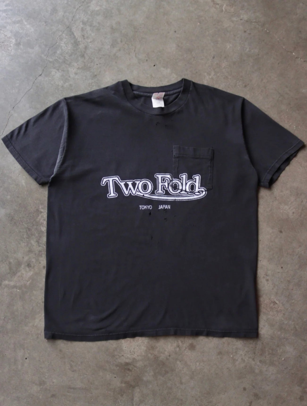 1990S FADED TWOFOLD JAPAN TEE