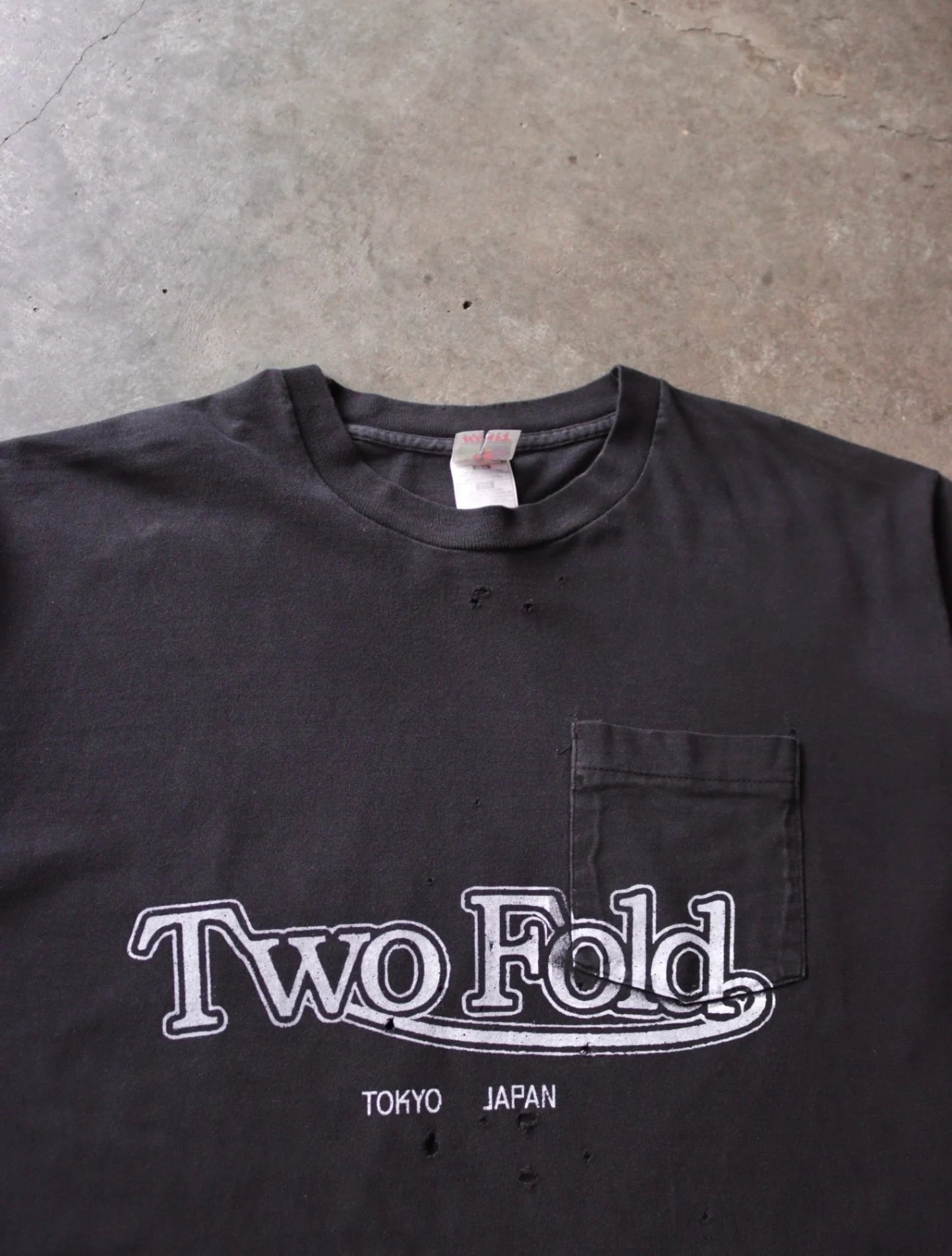 1990S FADED TWOFOLD JAPAN TEE