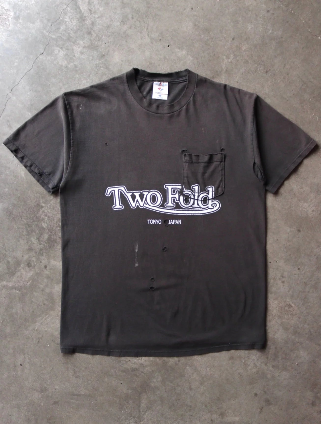 1990S FADED TWOFOLD JAPAN TEE