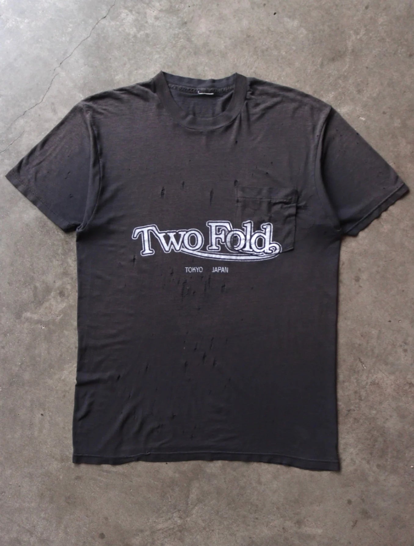 1990S FADED TWOFOLD JAPAN TEE