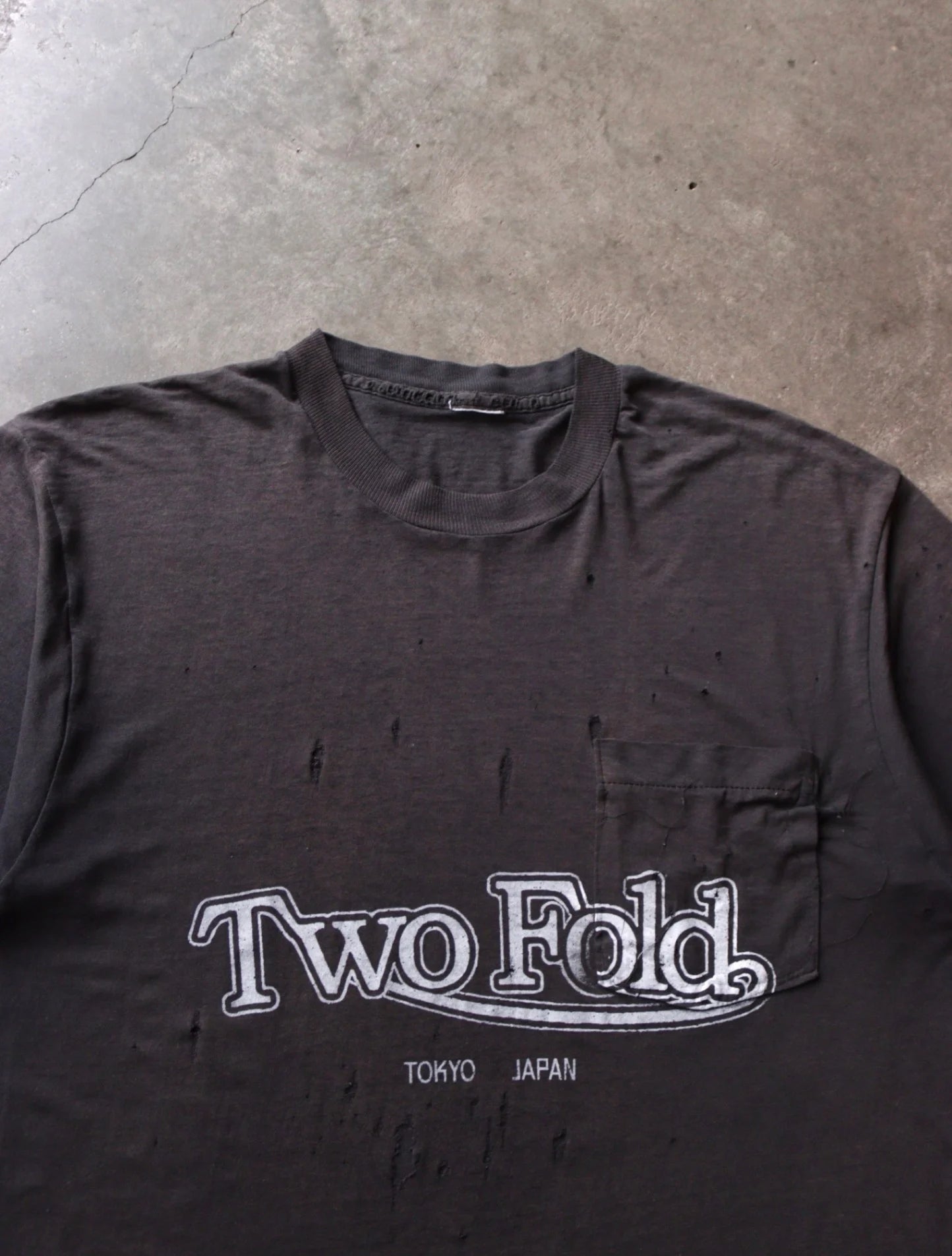 1990S FADED TWOFOLD JAPAN TEE