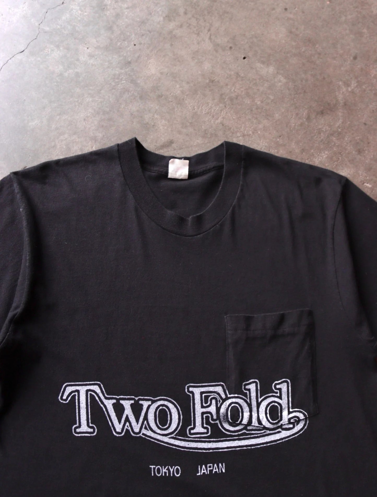 1990S FADED TWOFOLD JAPAN TEE