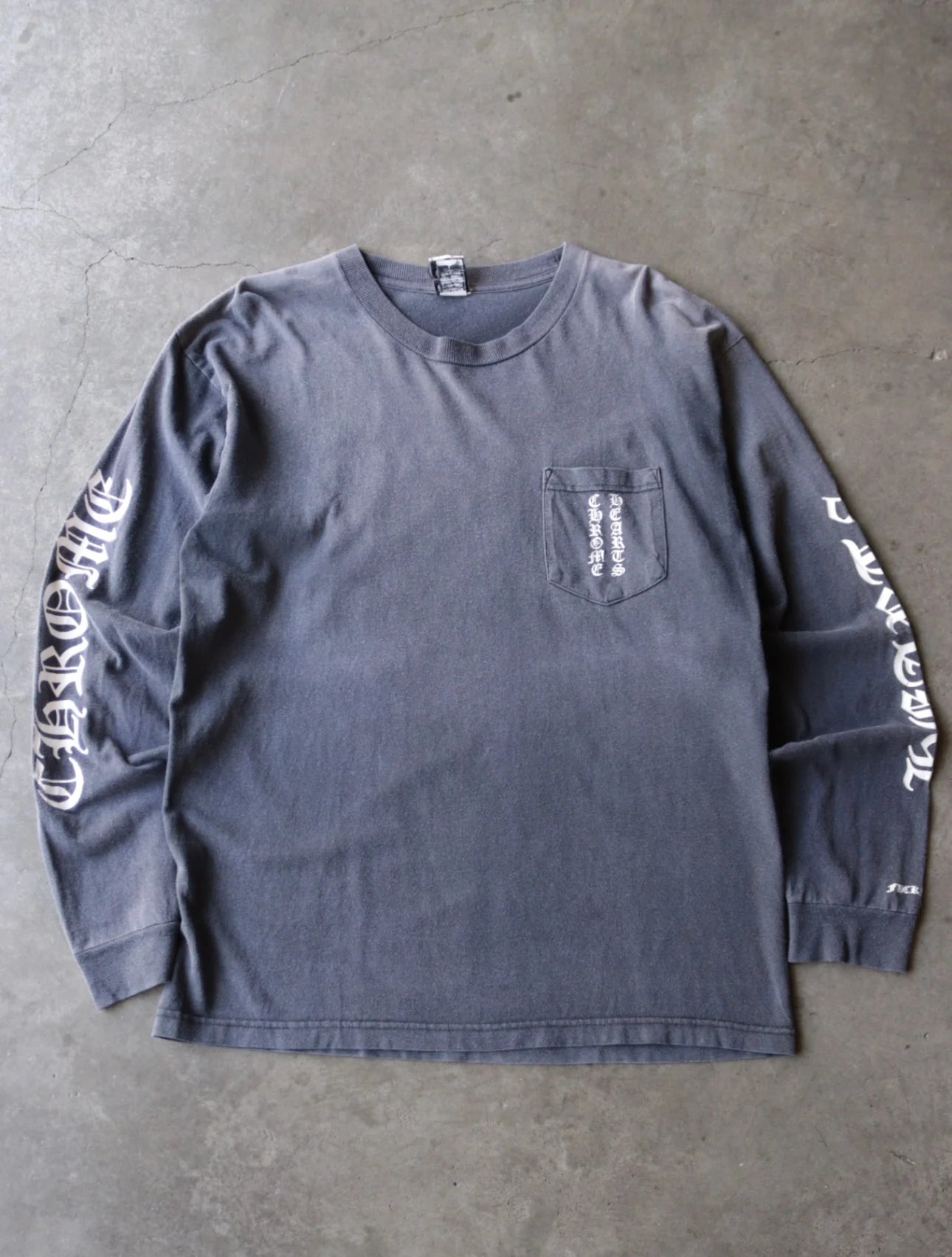 1990S CHROME HEARTS FADED L/S TEE