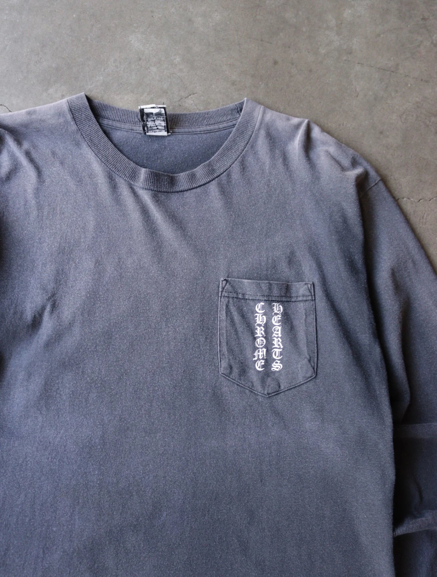 1990S CHROME HEARTS FADED L/S TEE