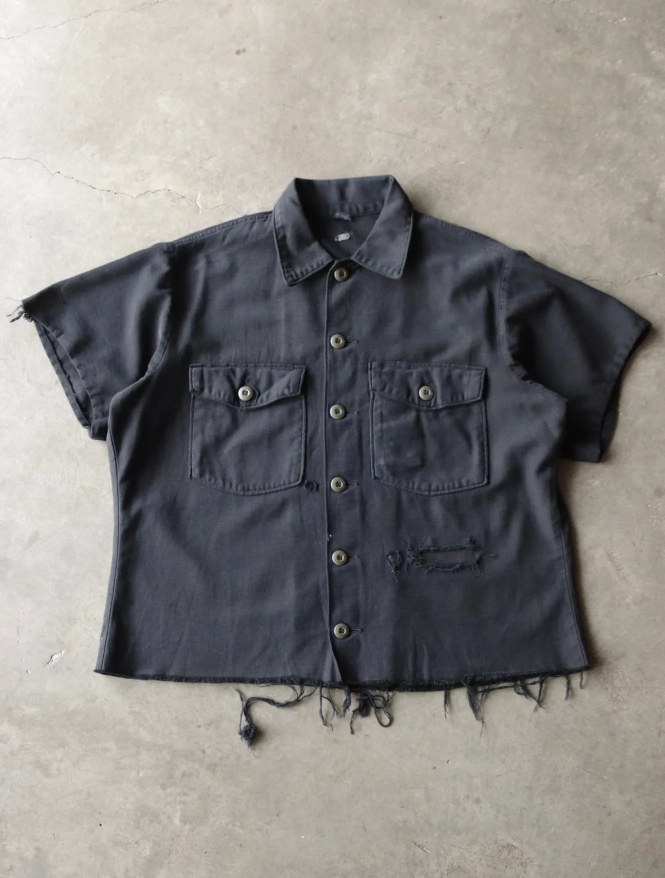 1980S OVERDYED MILITARY SHIRT