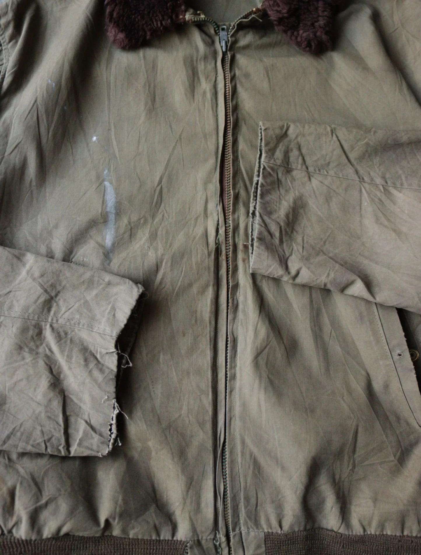 1950S B-15 CIVILIAN FLIGHT BOMBER JACKET