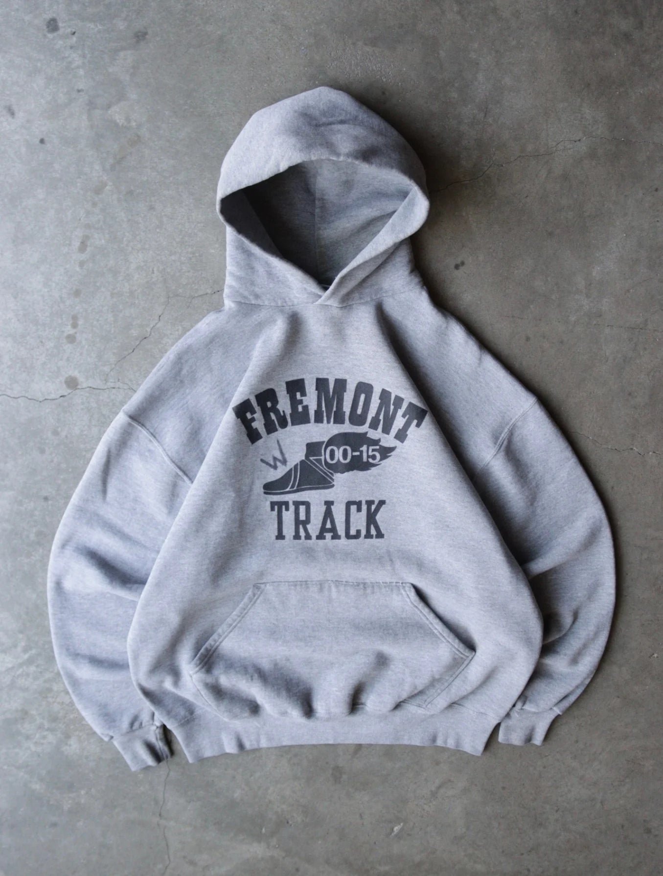 1990S FREMONT TRACK HOODED SWEATSHIRT