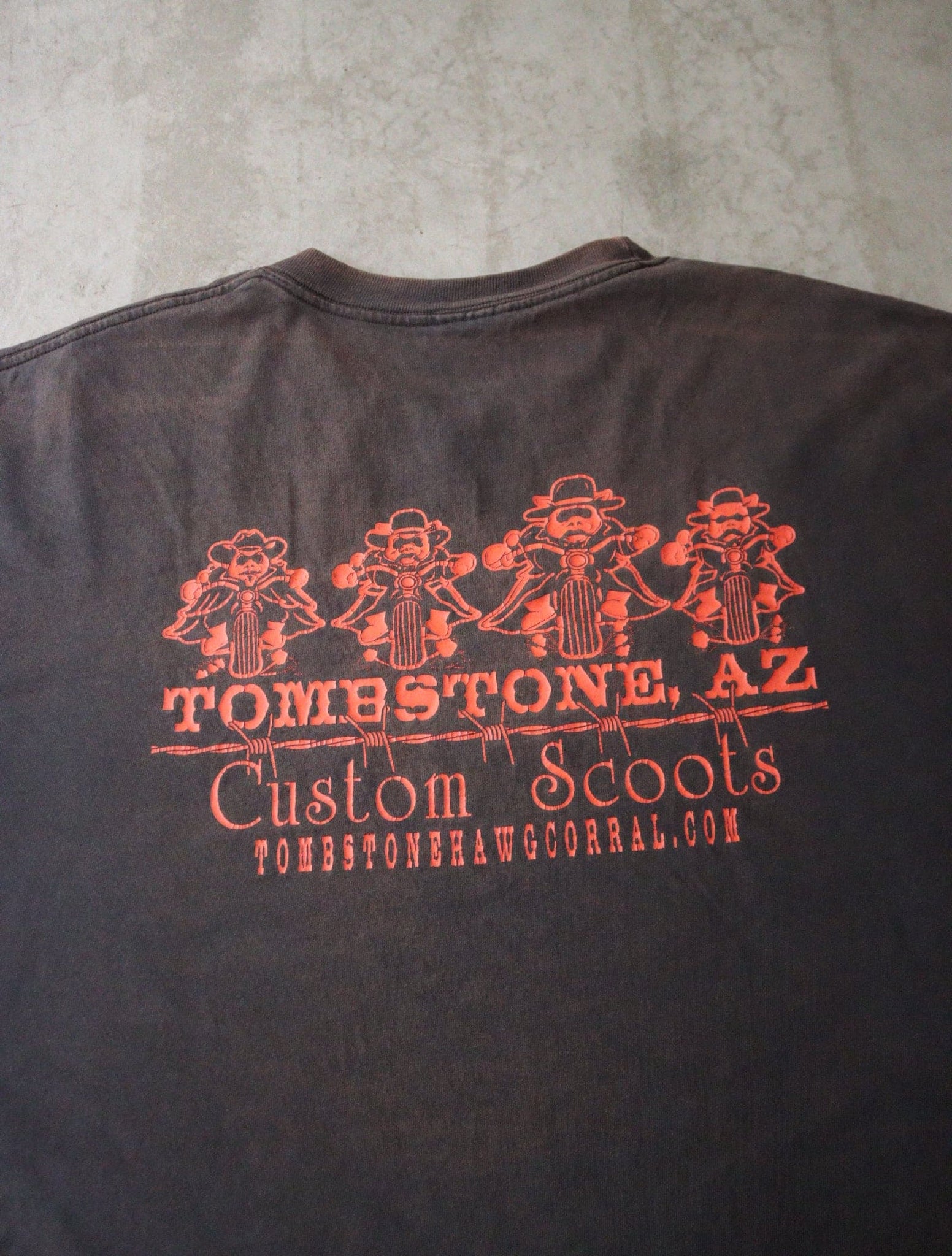 2000S TOMBSTONE FADED L/S TEE