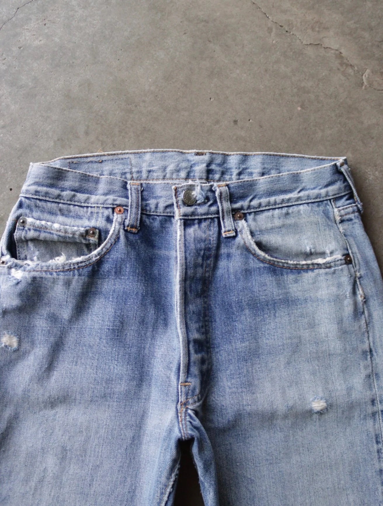 1970S LEVI'S 501 SELVEDGE SINGLE STITCH DENIM PANTS PANTS