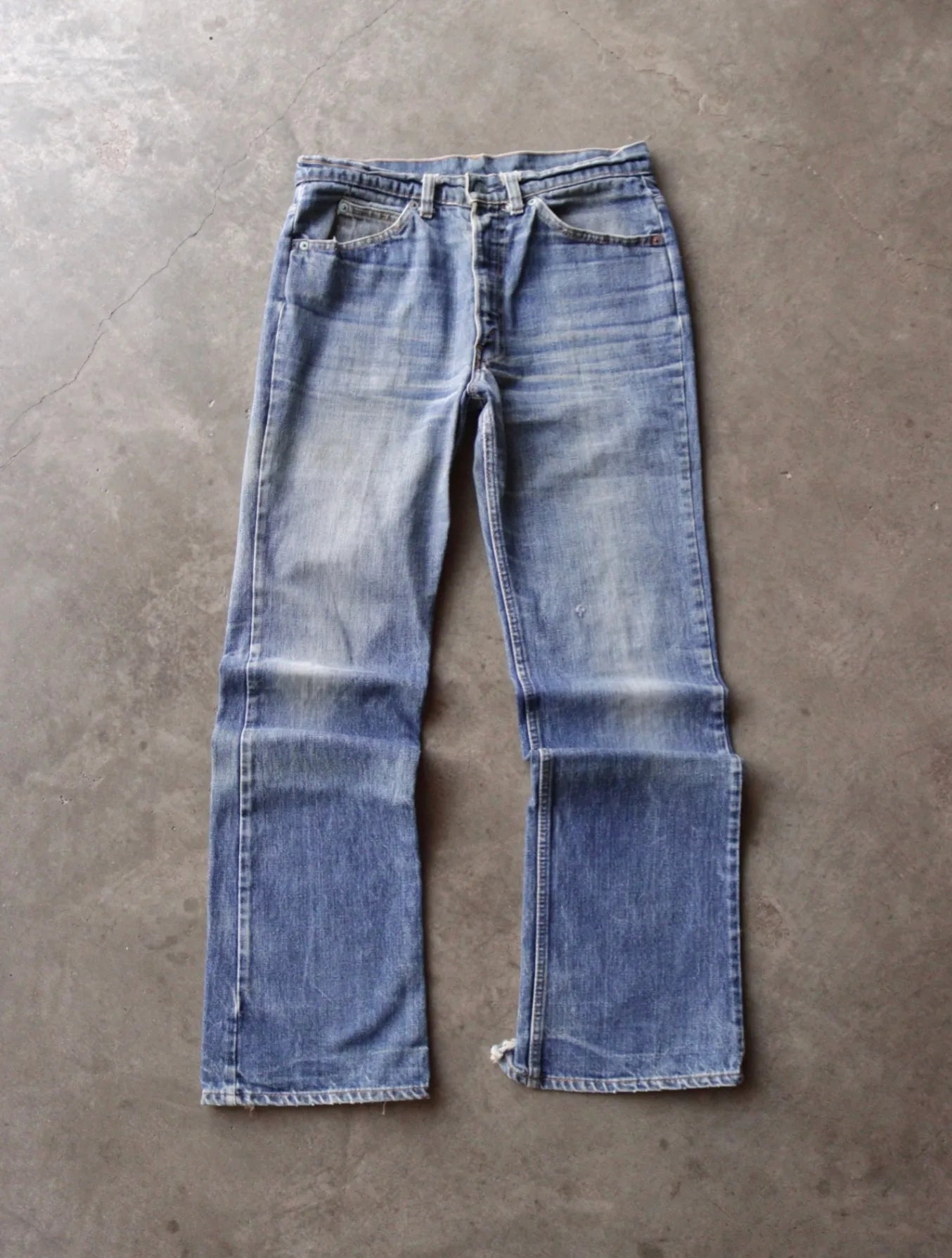 1970S LEVI'S 684 BELLBOTTOM DENIM PANTS