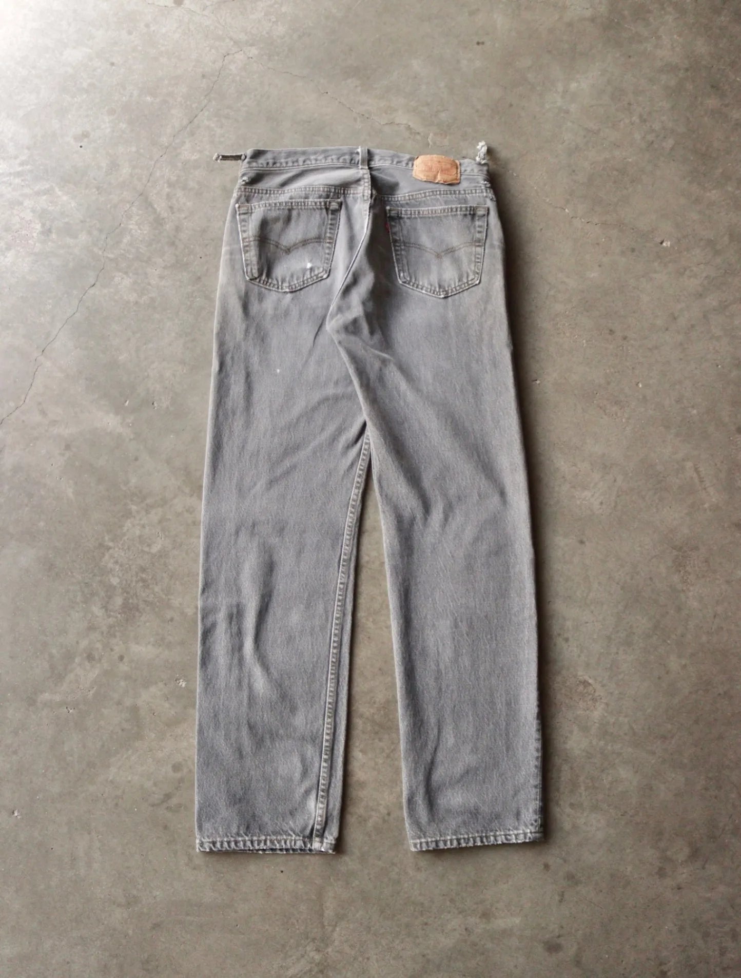 1990S LEVI'S 501 DISTRESSED DENIM PANTS