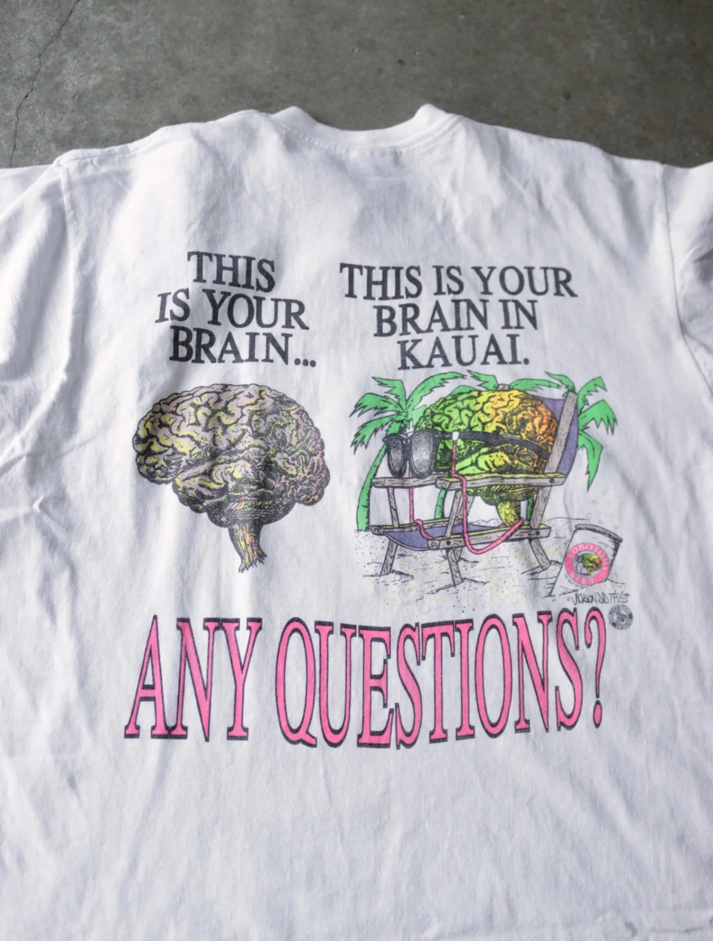 1990S BRAIN TEE