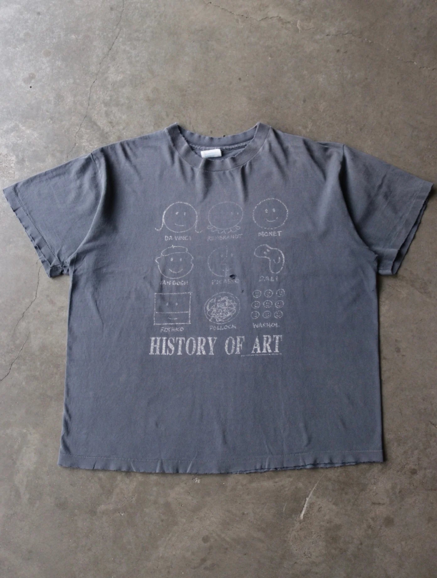 1990S FADED HISTORY OF ART TEE