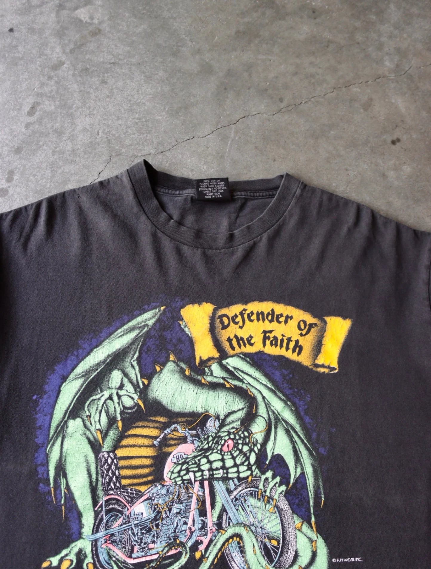 1990S HARLEY DAVIDSON DRAGON TEE