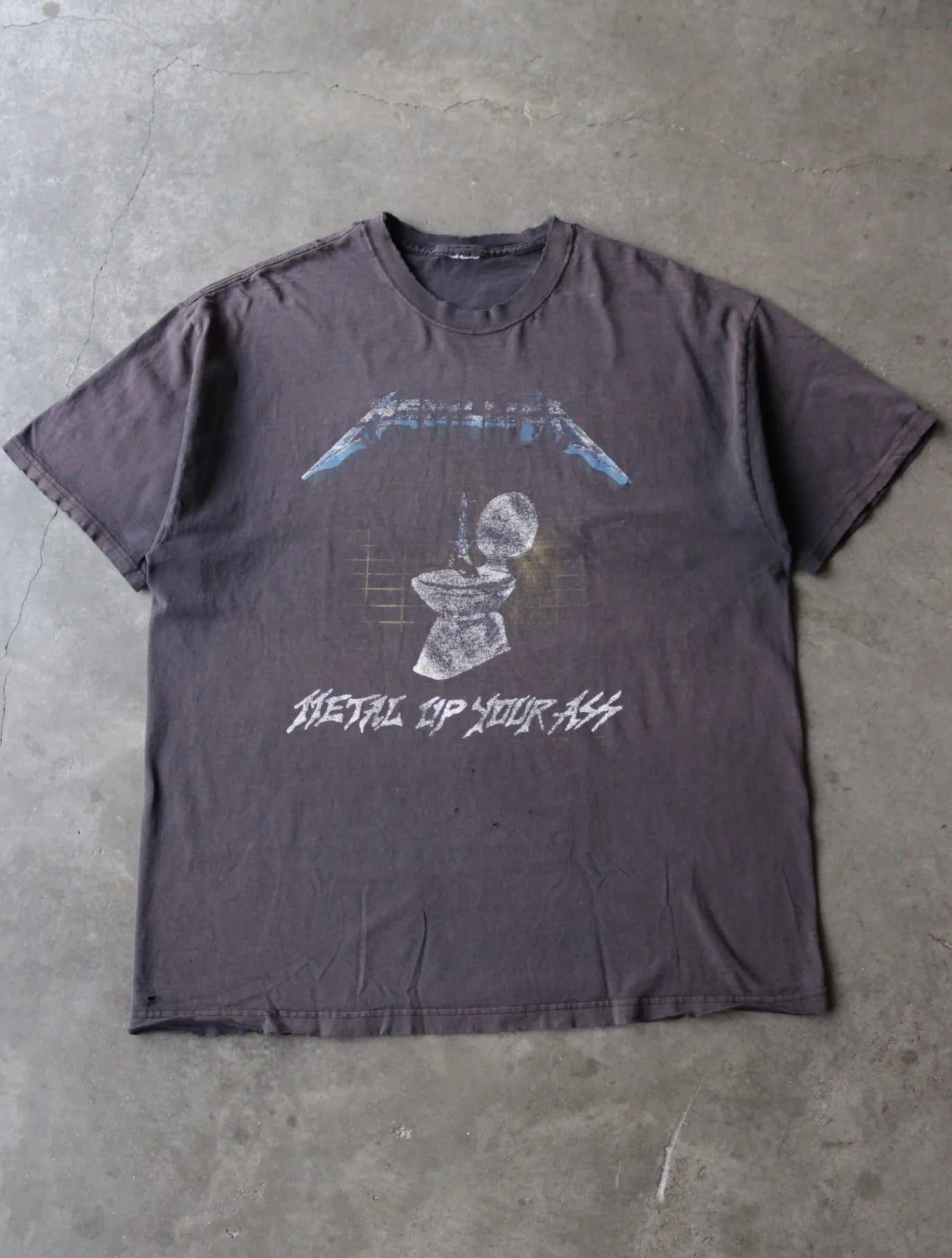 1990S FADED METALLICA BAND TEE