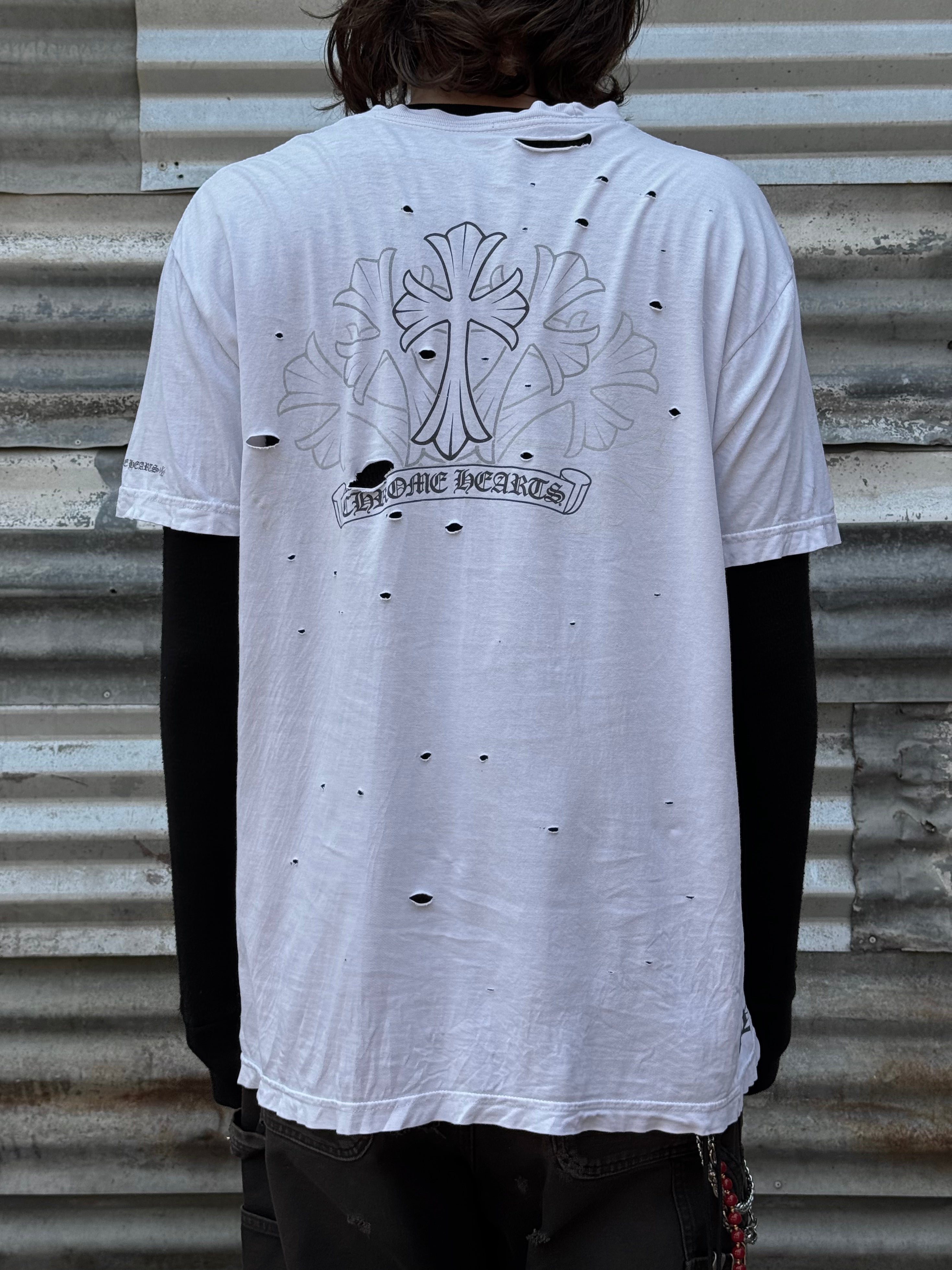 00s archive”Chrome Hearts”no sleeve tee 00s archive”Chrome Hearts”no sleeve tee