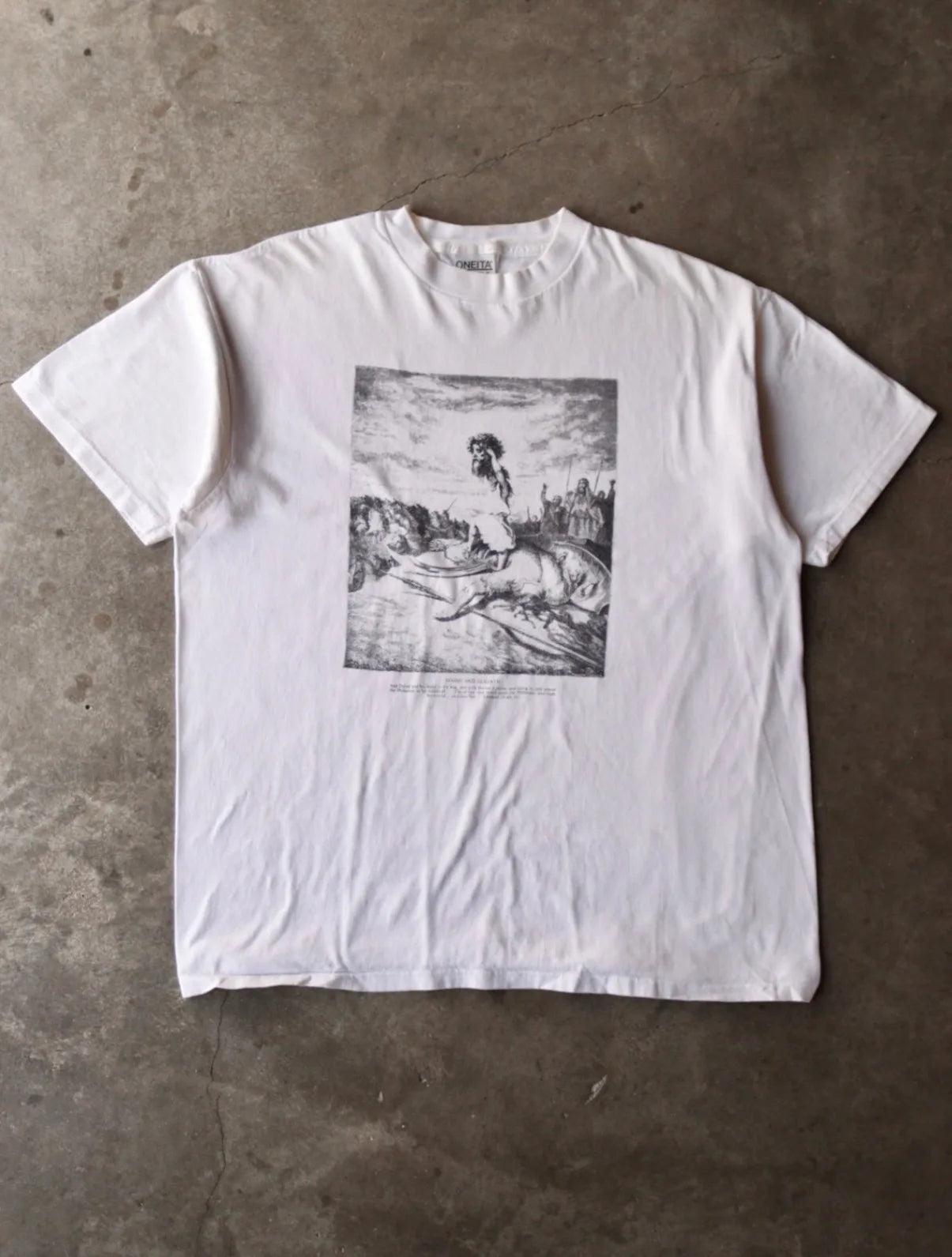 2000S DAVID AND GOLIATH TEE