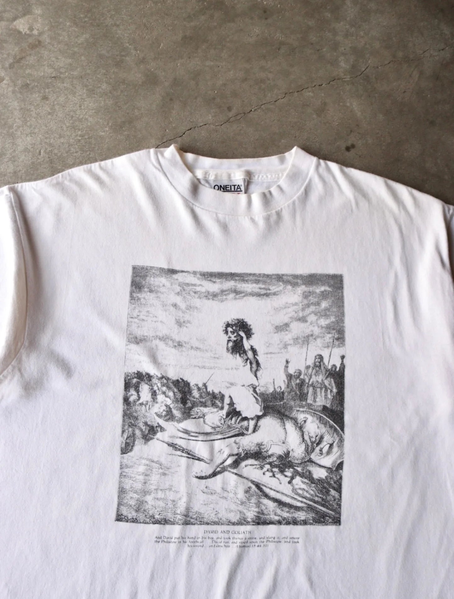 2000S DAVID AND GOLIATH TEE