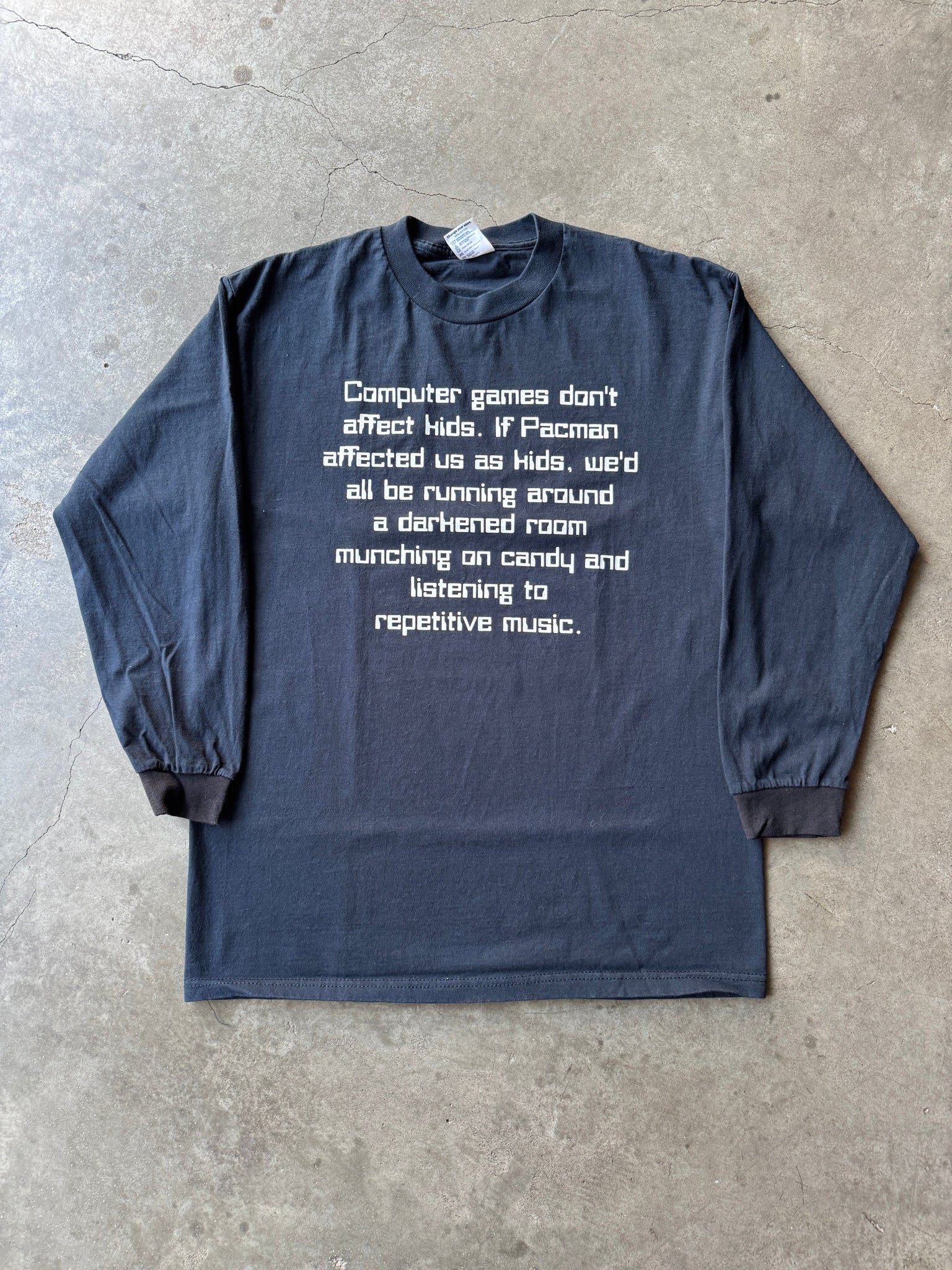 2000S COMPUTER GAMES L/S TEE