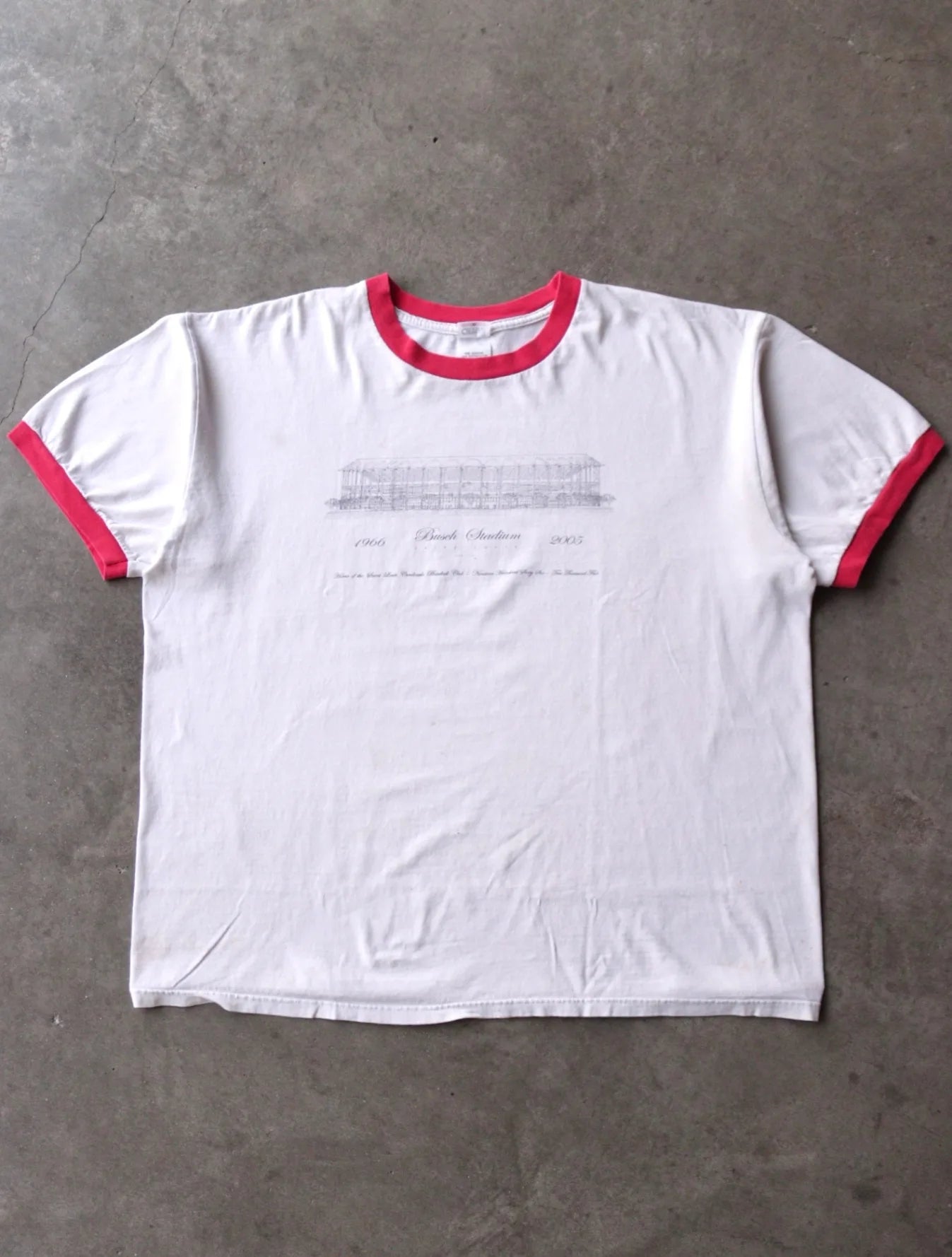 2000S BRITISH STADIUM RINGER TEE