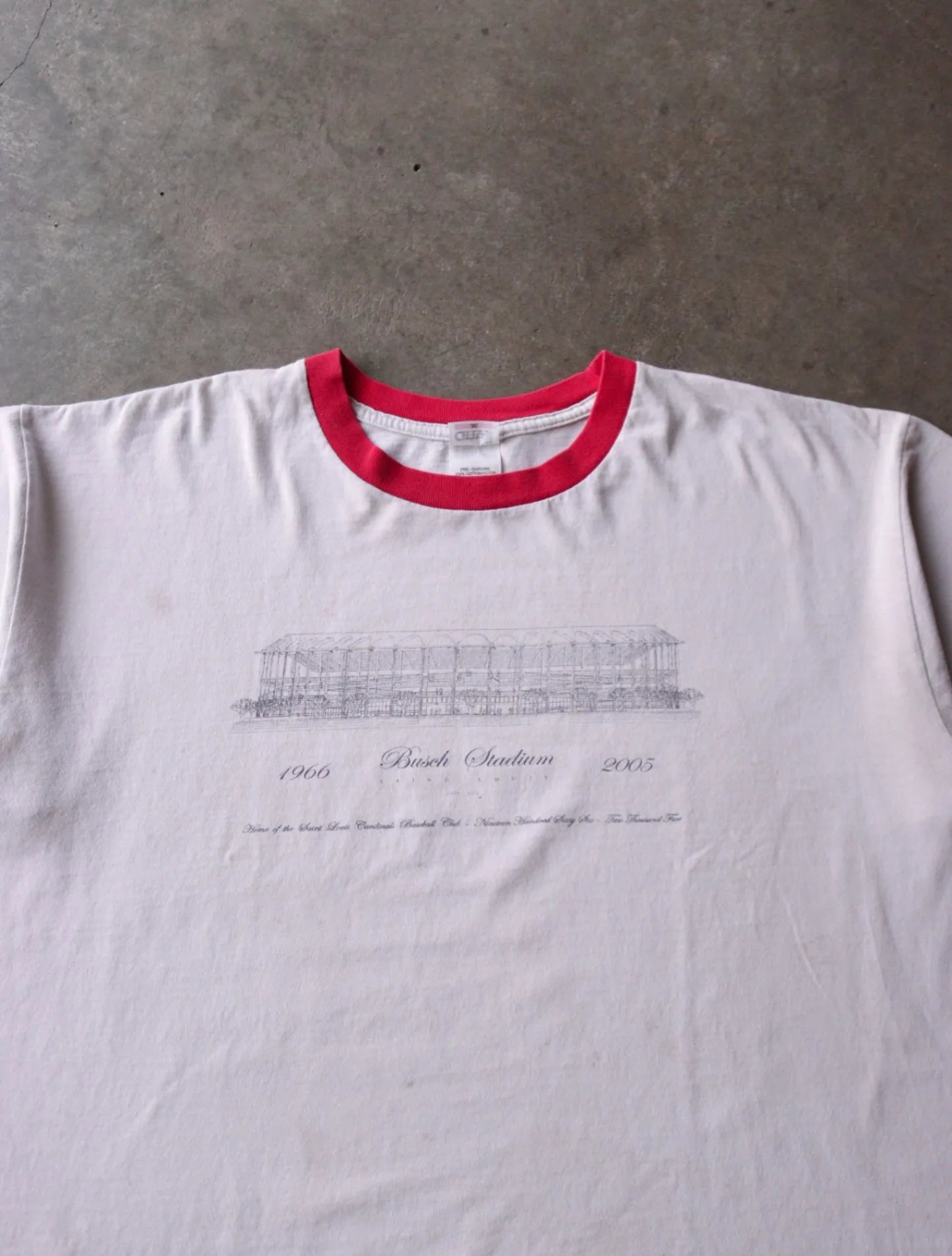 2000S BRITISH STADIUM RINGER TEE