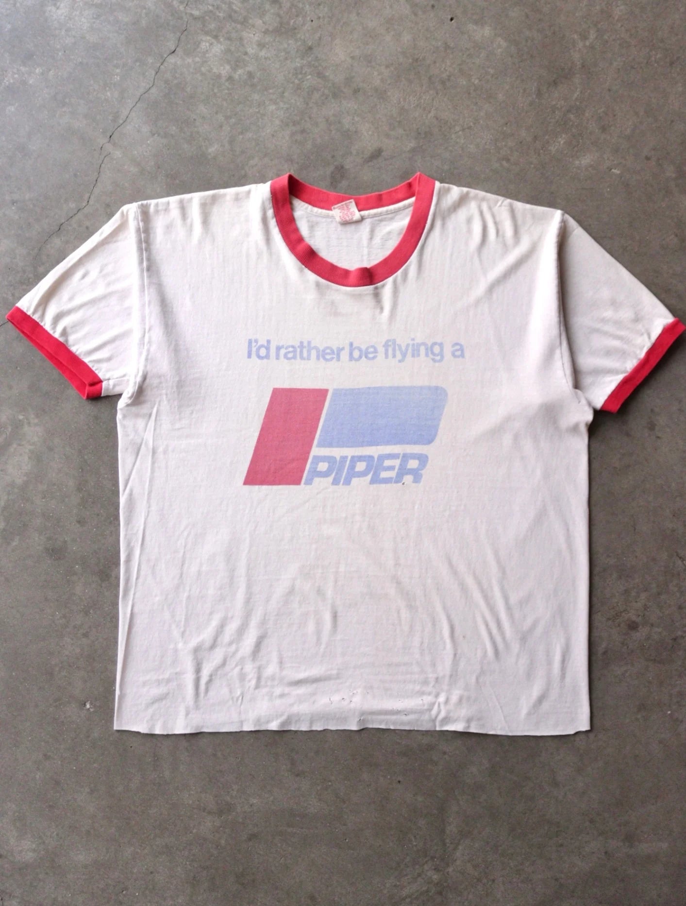 1980S RATHER BE FLYING PIPER TEE