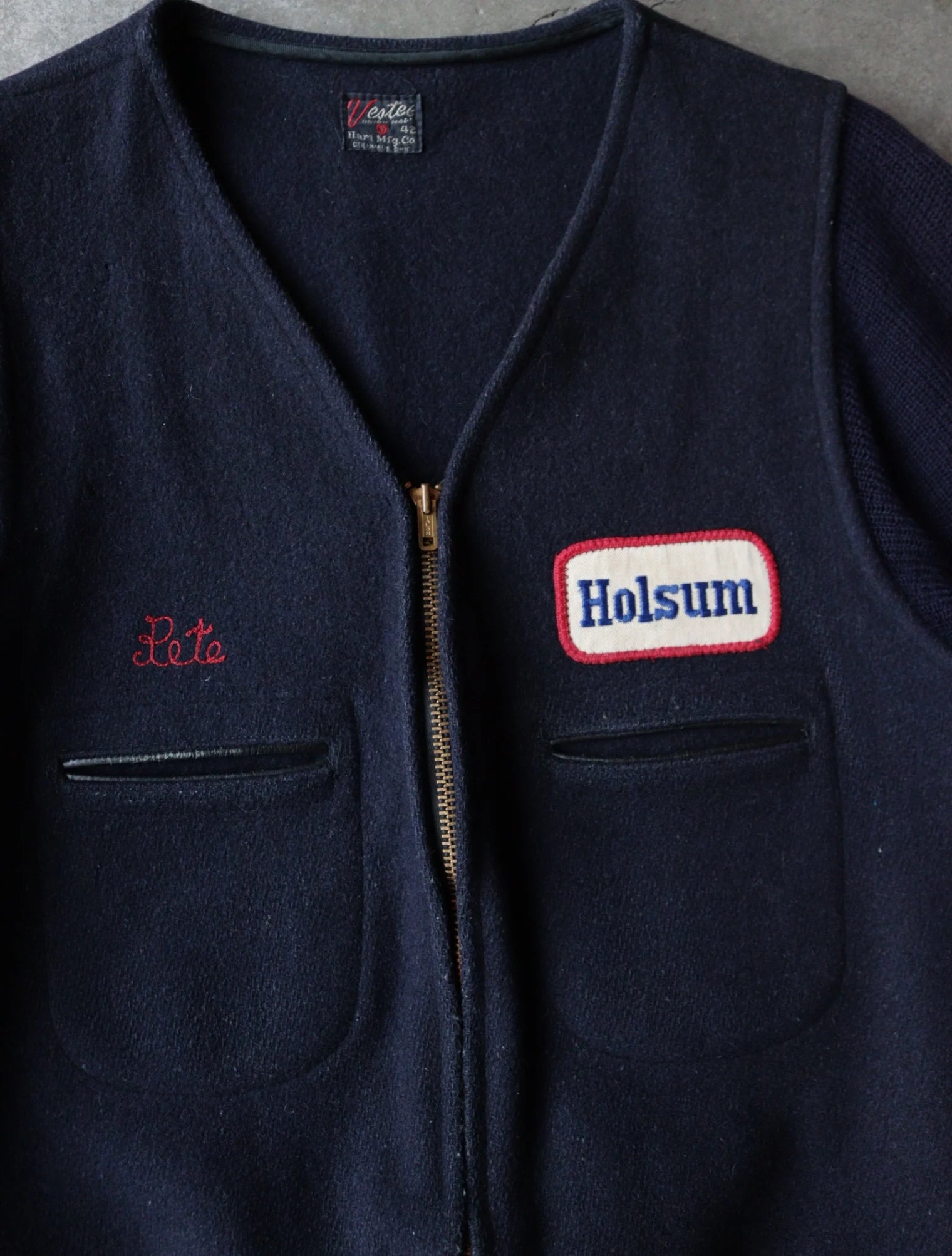 1950S HOLSUM ZIP UP JACKET