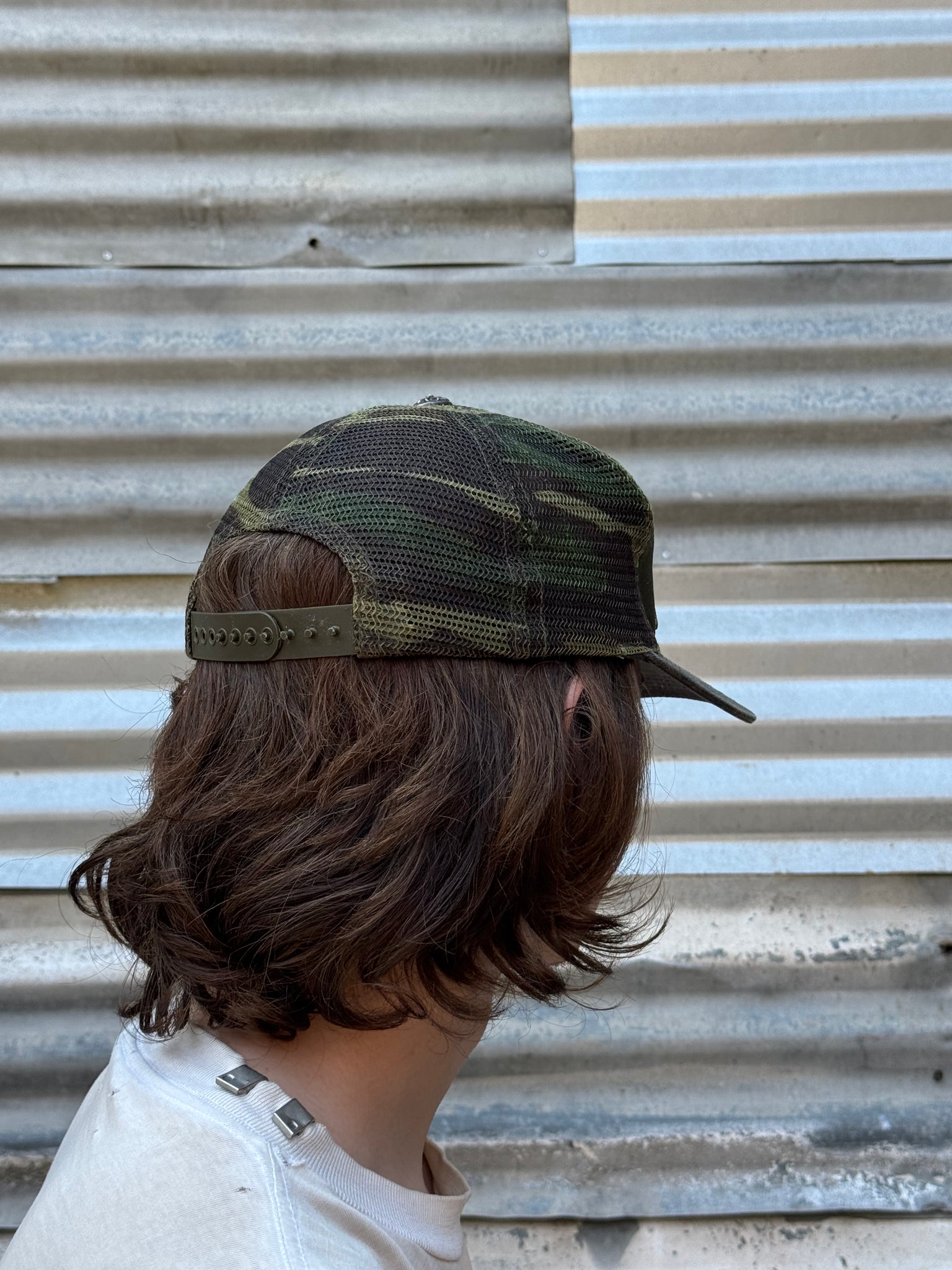 2000S CHROME HEARTS CAMO HAT
