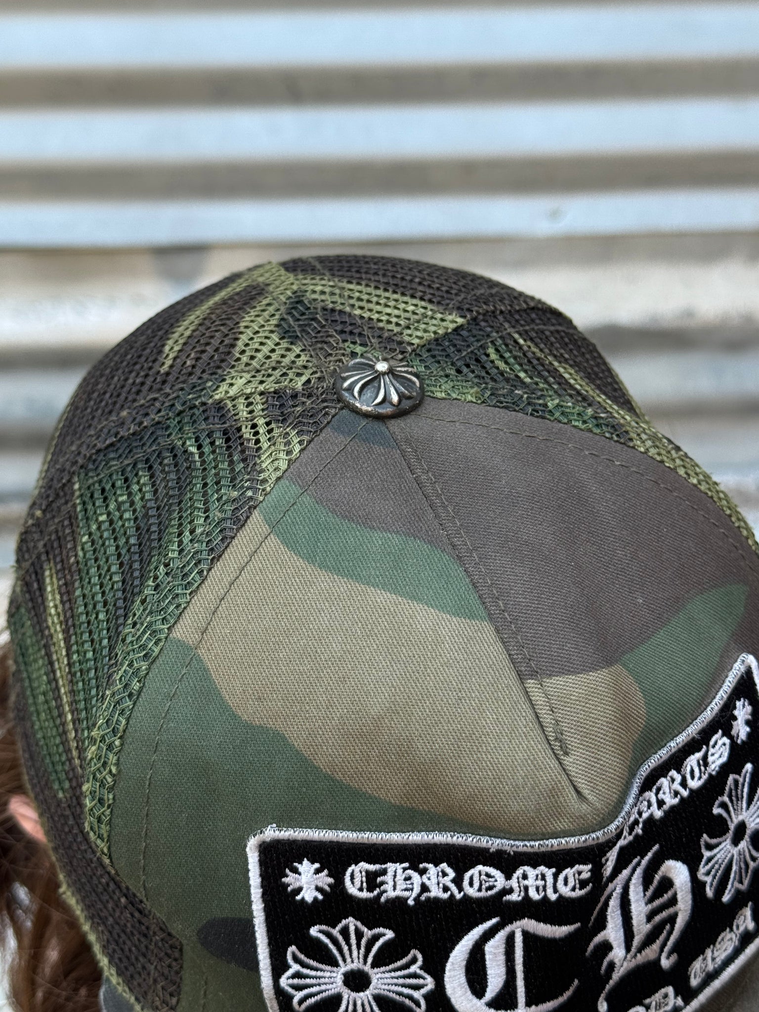 2000S CHROME HEARTS CAMO HAT