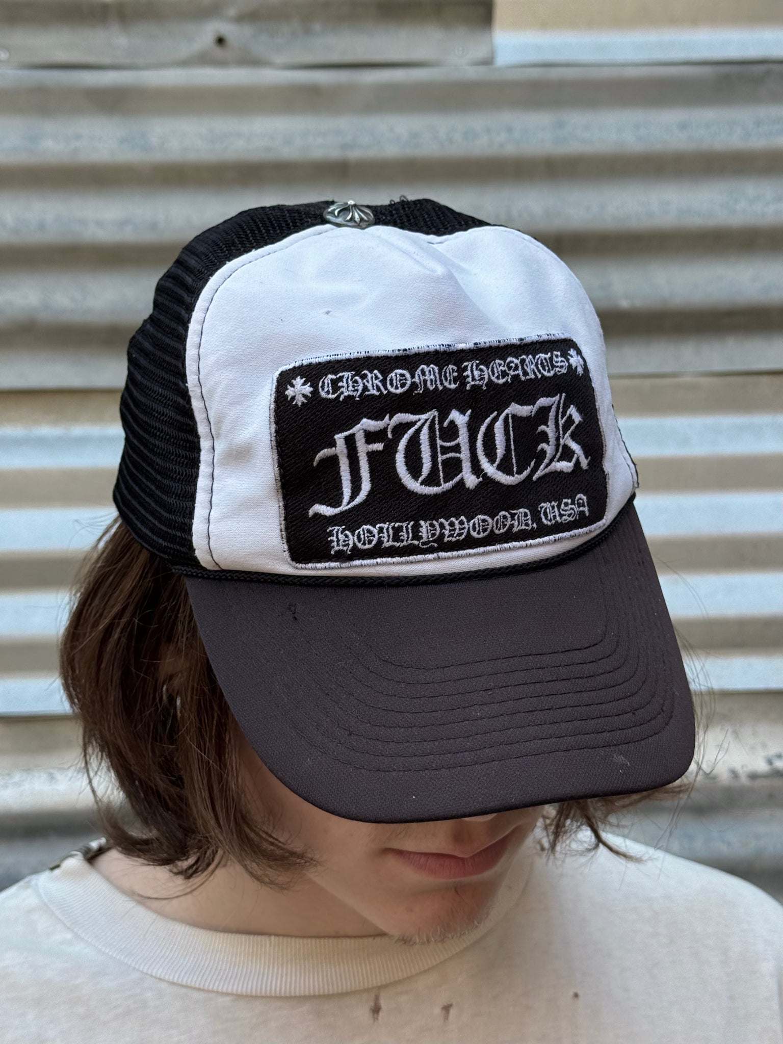 1990S CHROME HEARTS FUCK HAT