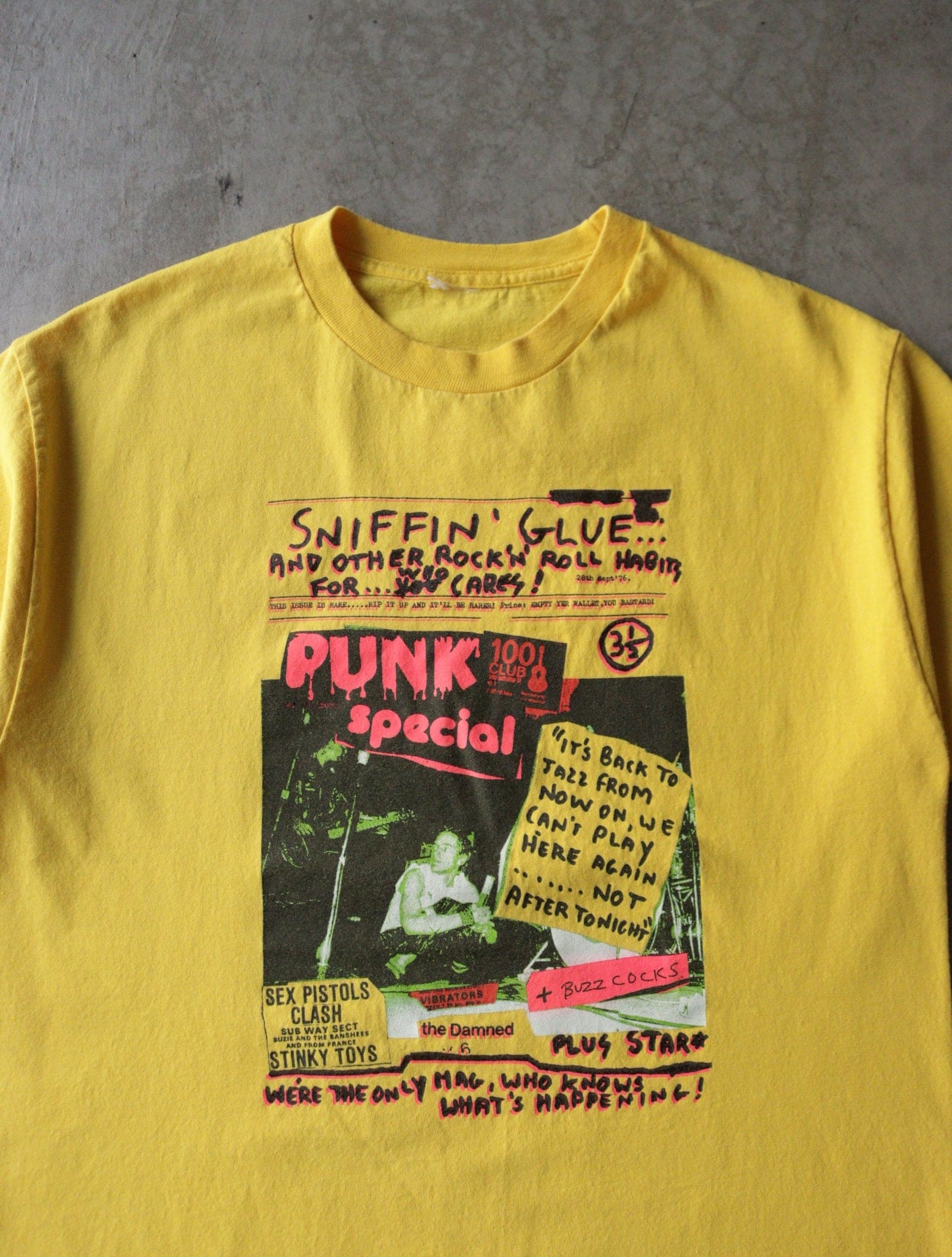 2000S SNIFFIN GLUE PUNK BAND TEE – TWO FOLD