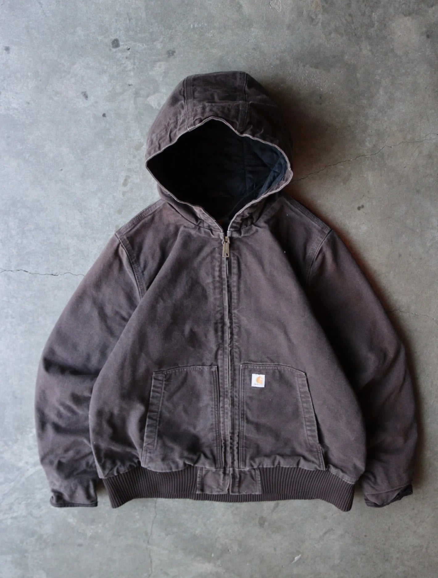 2000S CARHARTT HOODED WORK JACKET