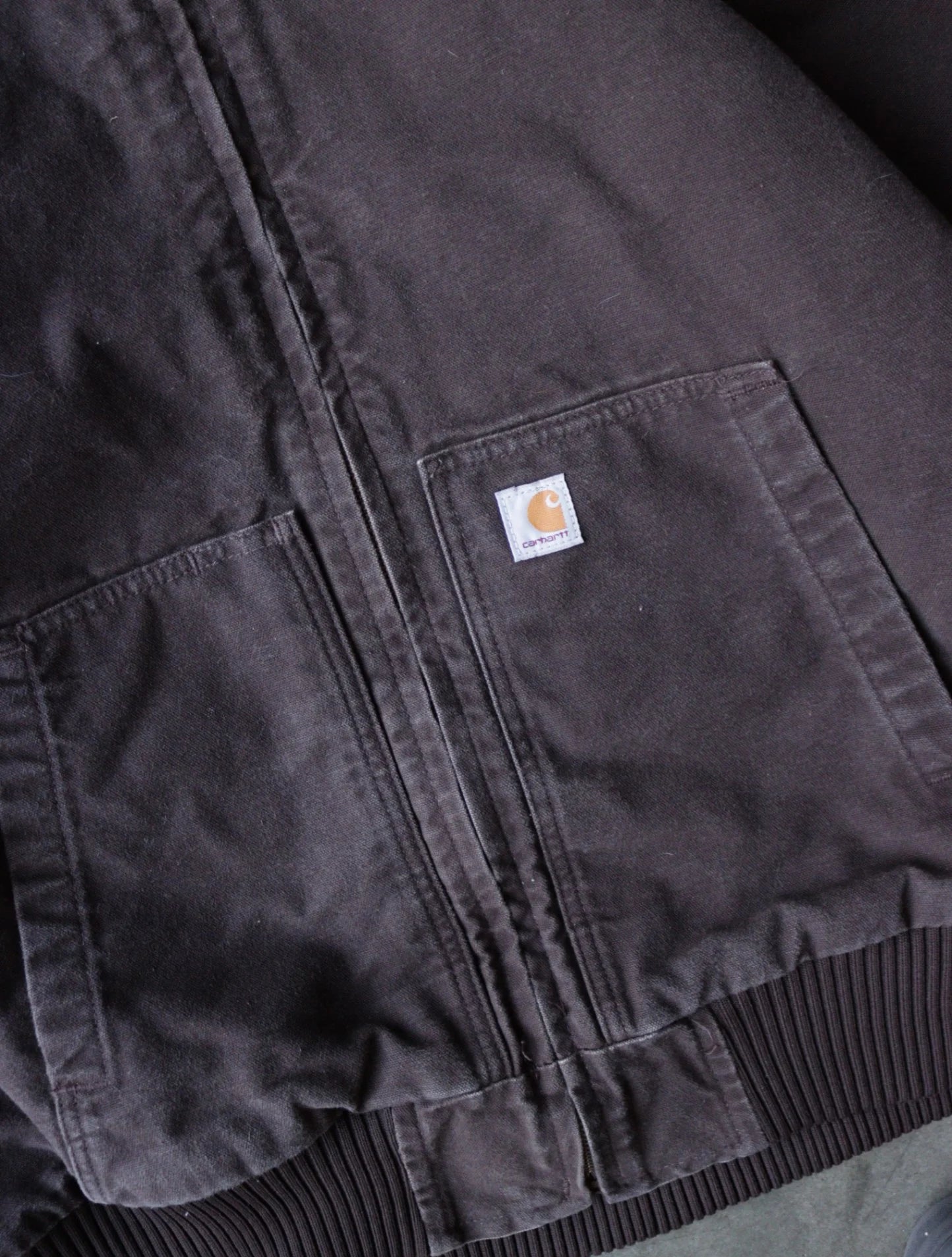 2000S CARHARTT HOODED WORK JACKET