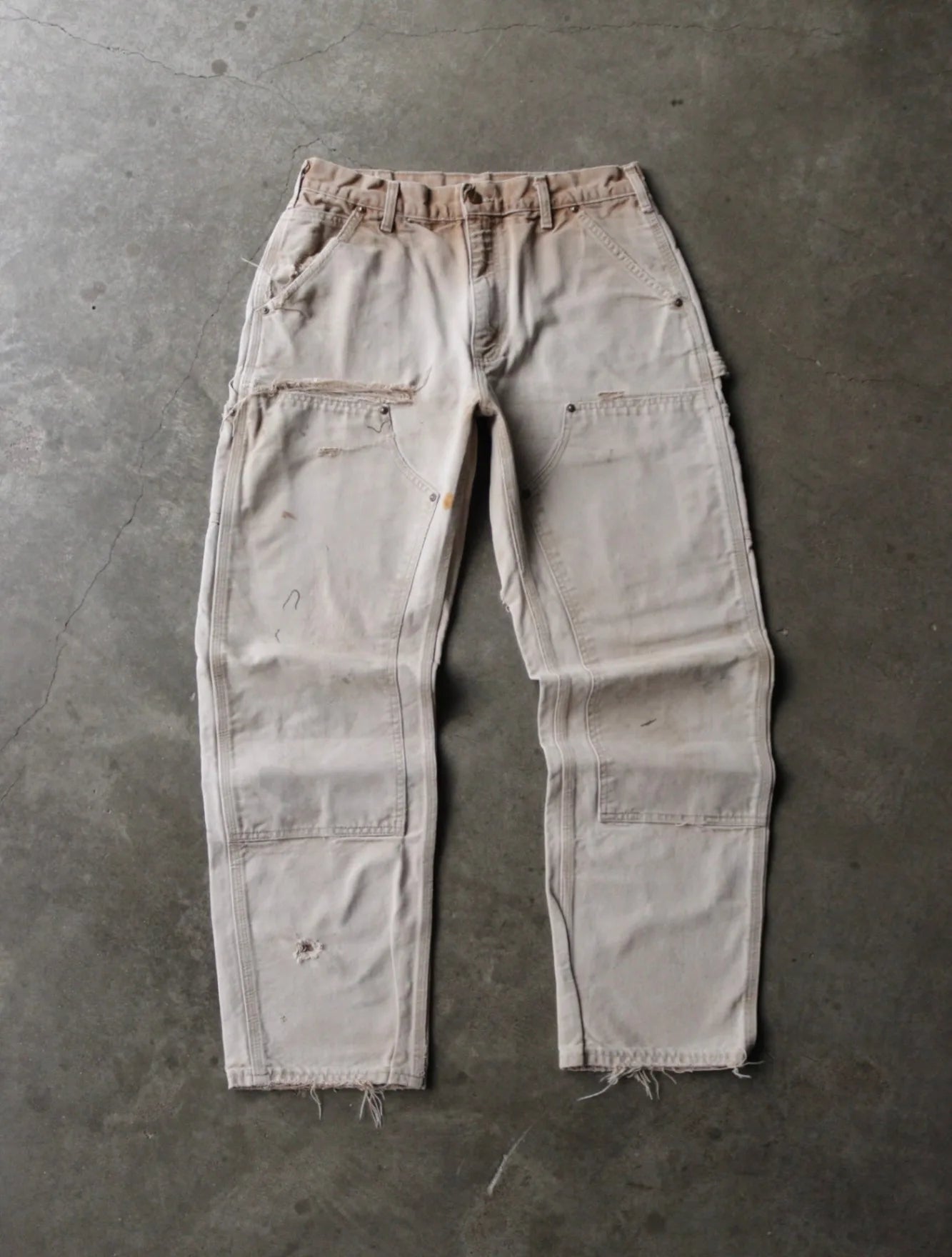 2000S DISTRESSED CARHARTT DOUBLE KBEE WORK PANTS