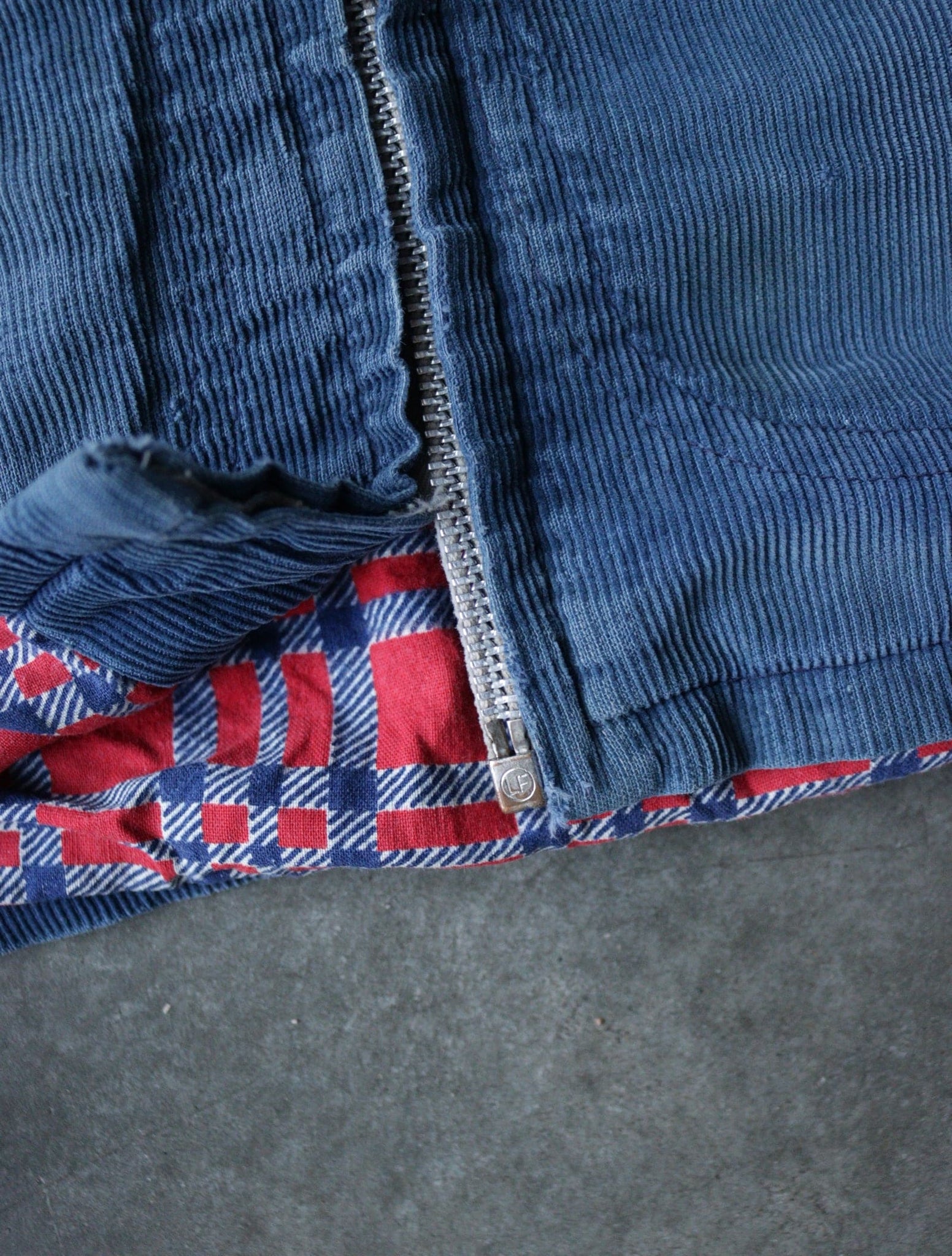 1940S FADED BLUE CORD UOT ENGINEERING JACKET