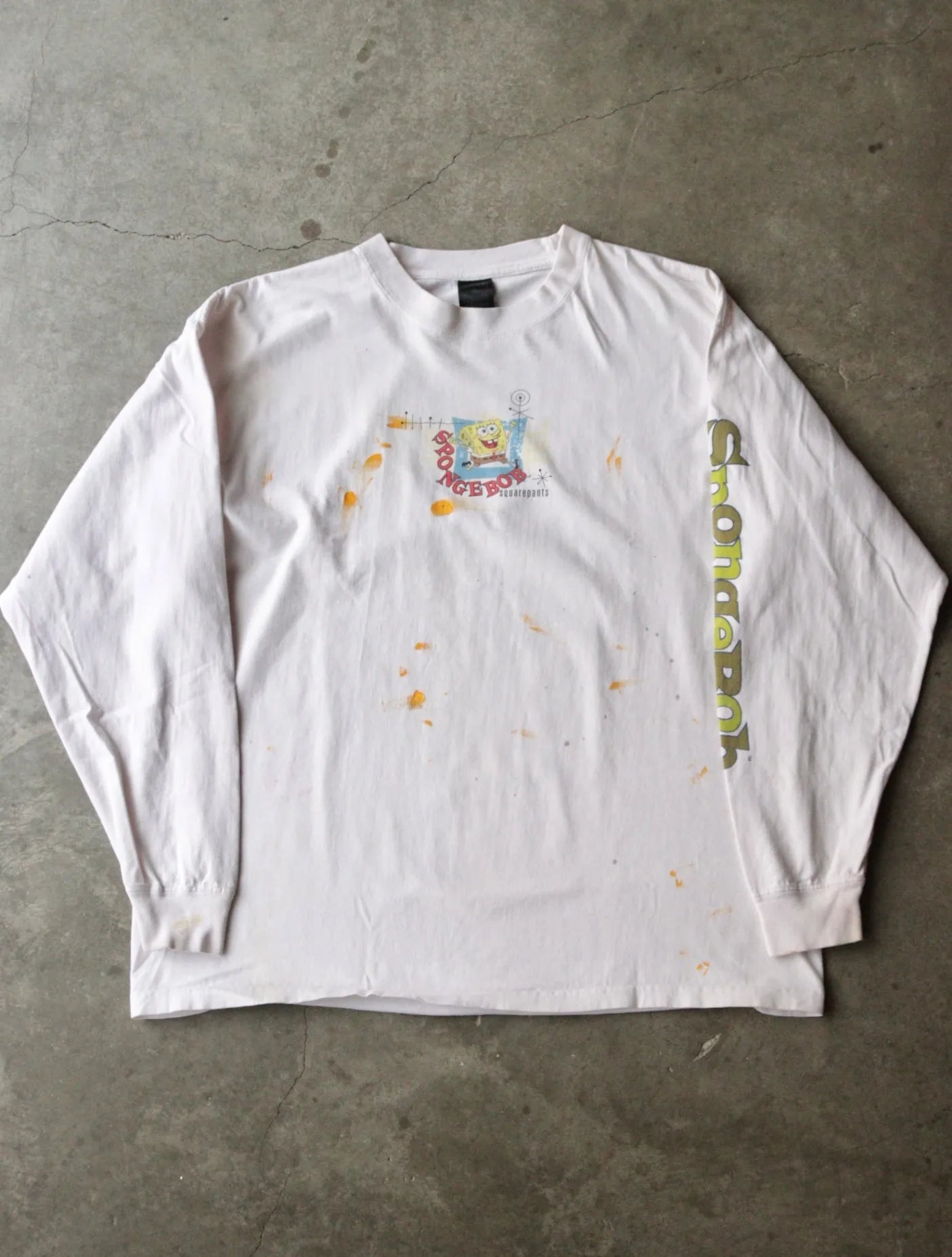 2000S SPONGEBOB L/S TEE